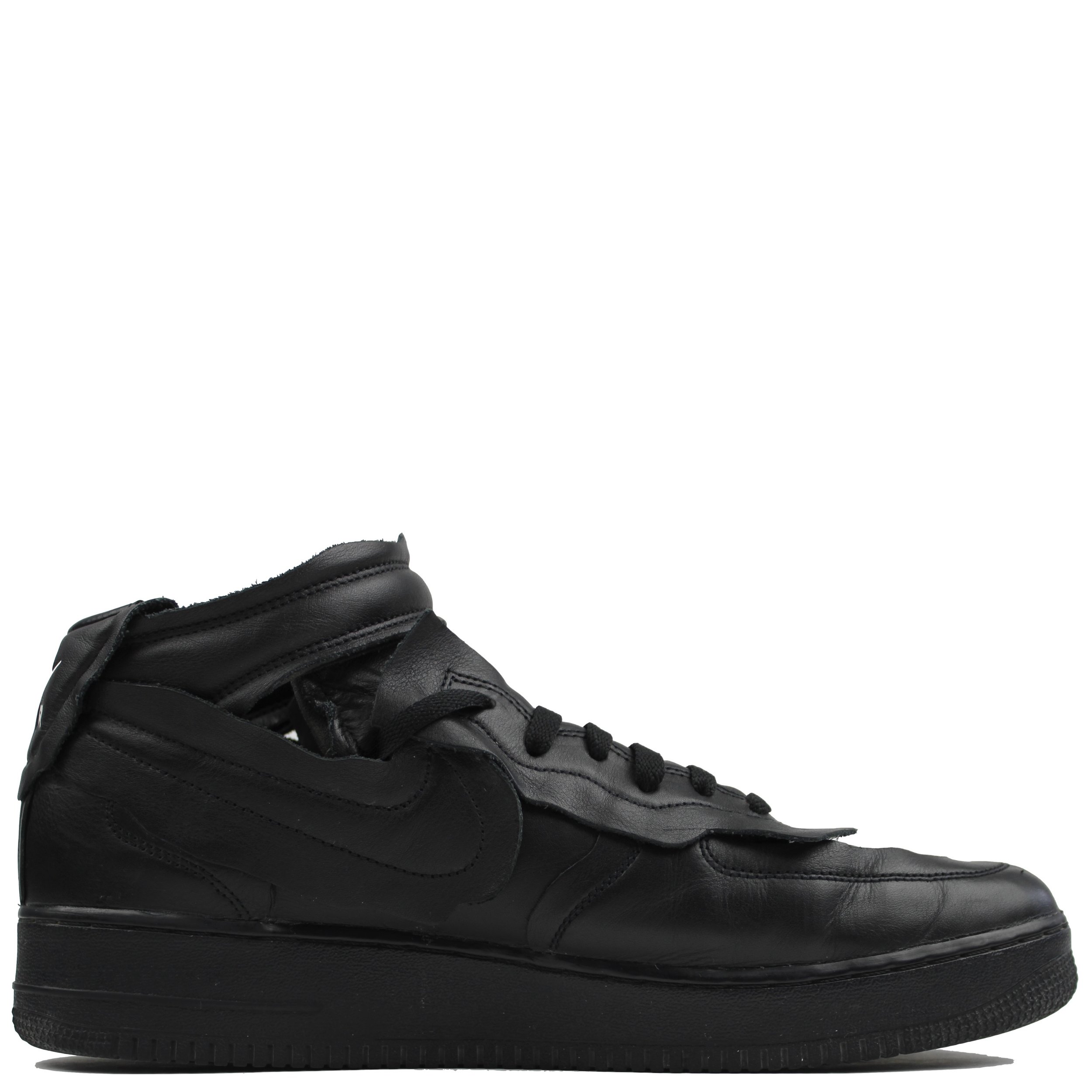 MARKED EU — Nike Air Force 1 Mid Comme des Garcons Black
