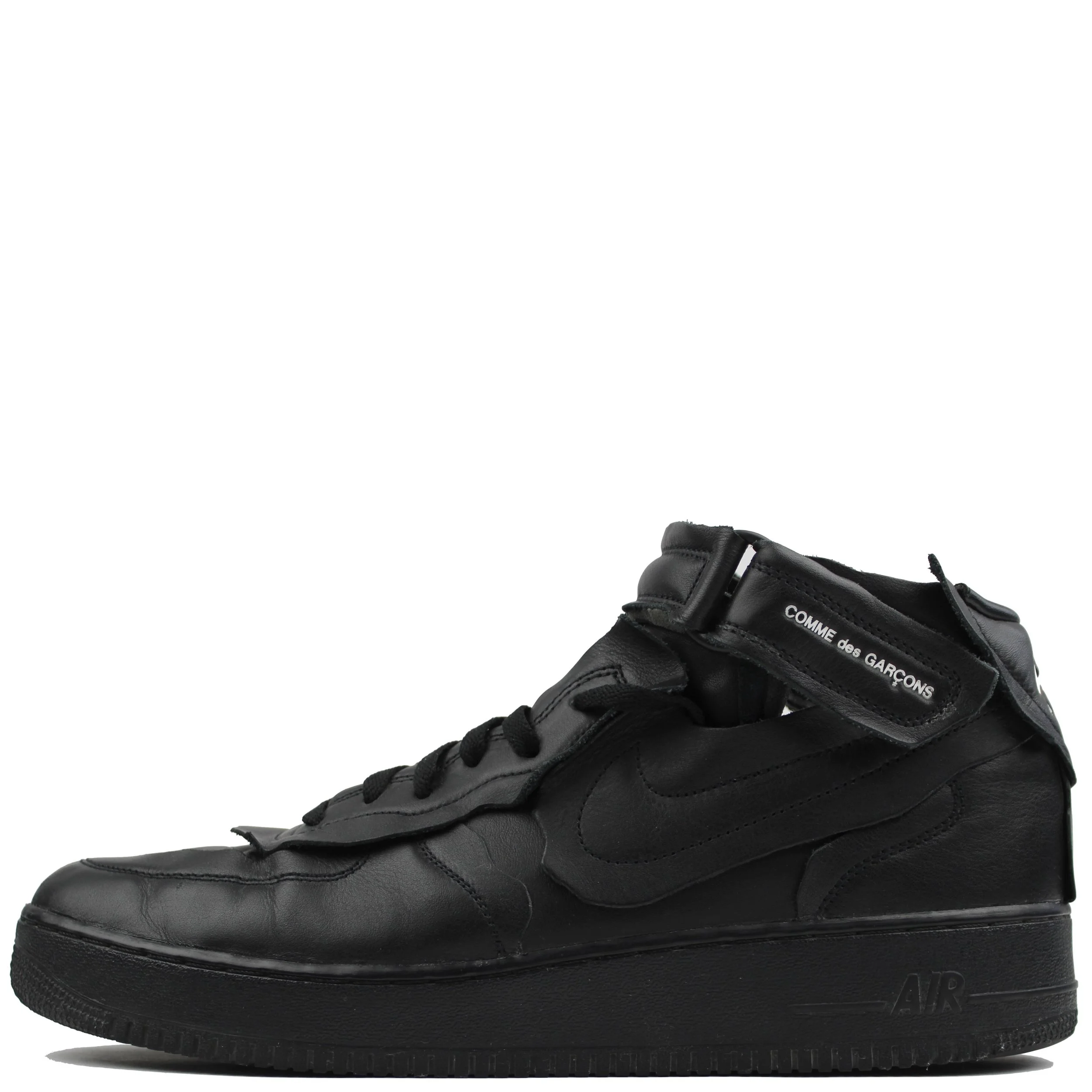 MARKED EU â Nike Air Force 1 Mid Comme des Garcons Black
