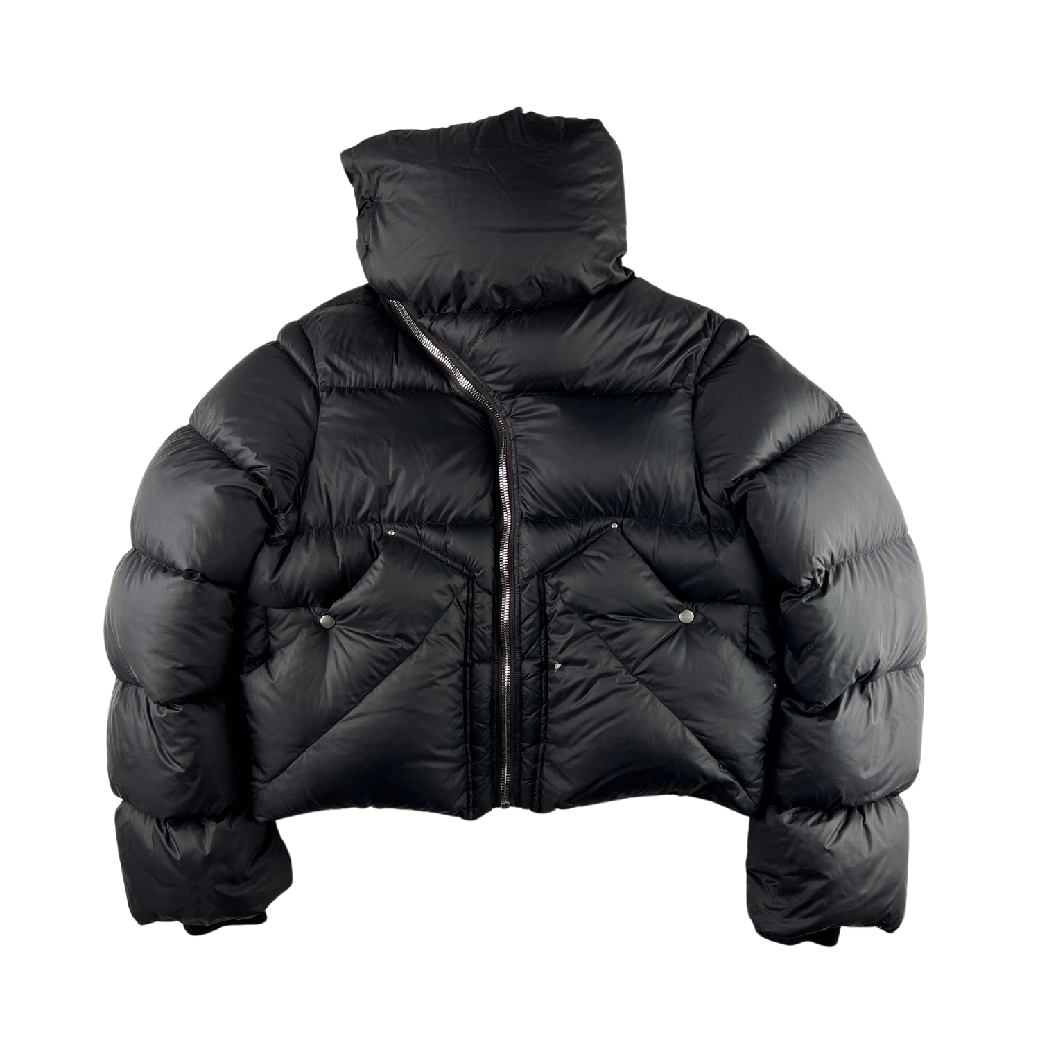 MARKED EU: Rick Owens Cropped Mountain Duvet Down Jacket