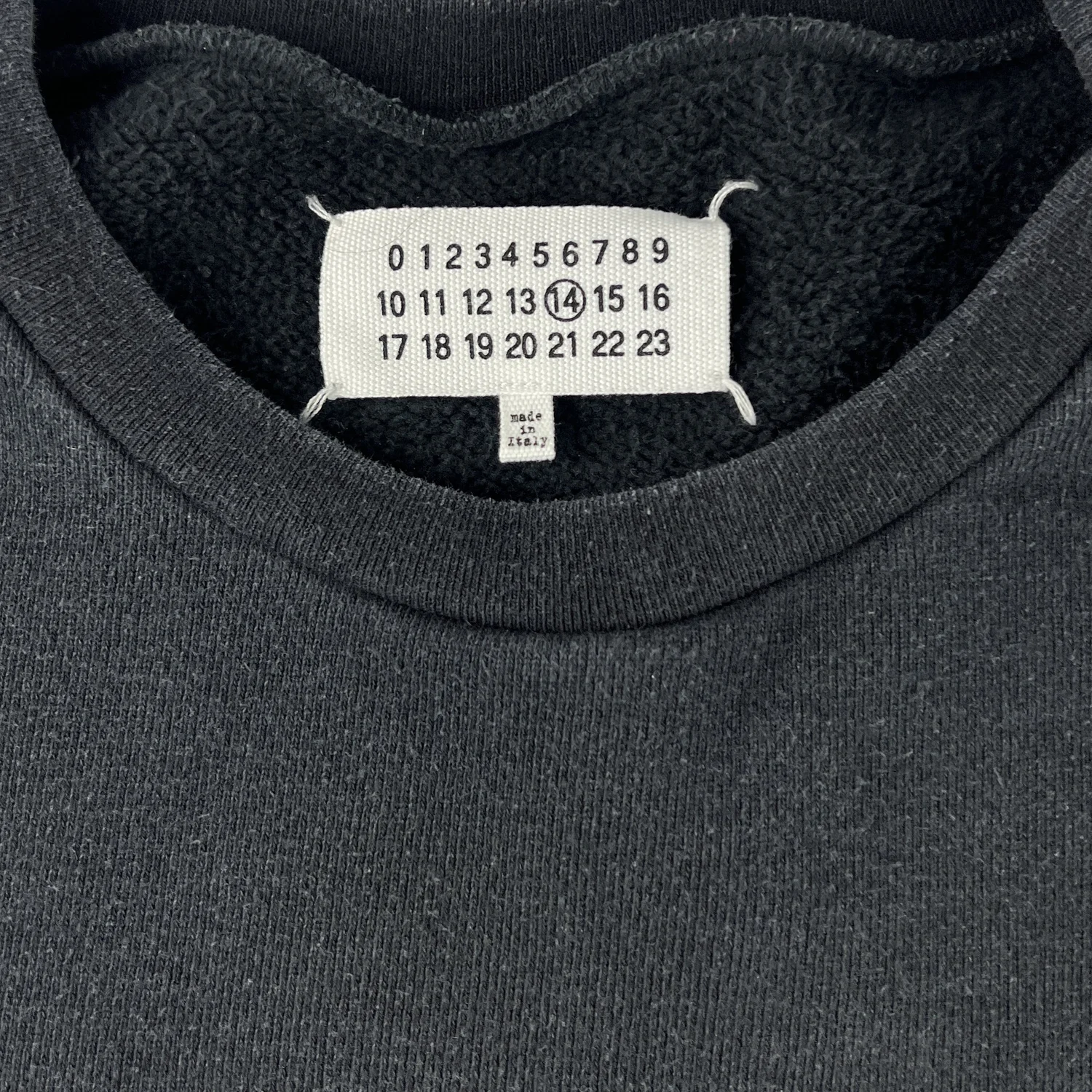 MARKED EU: Maison Margiela Navy Crewneck Sweater