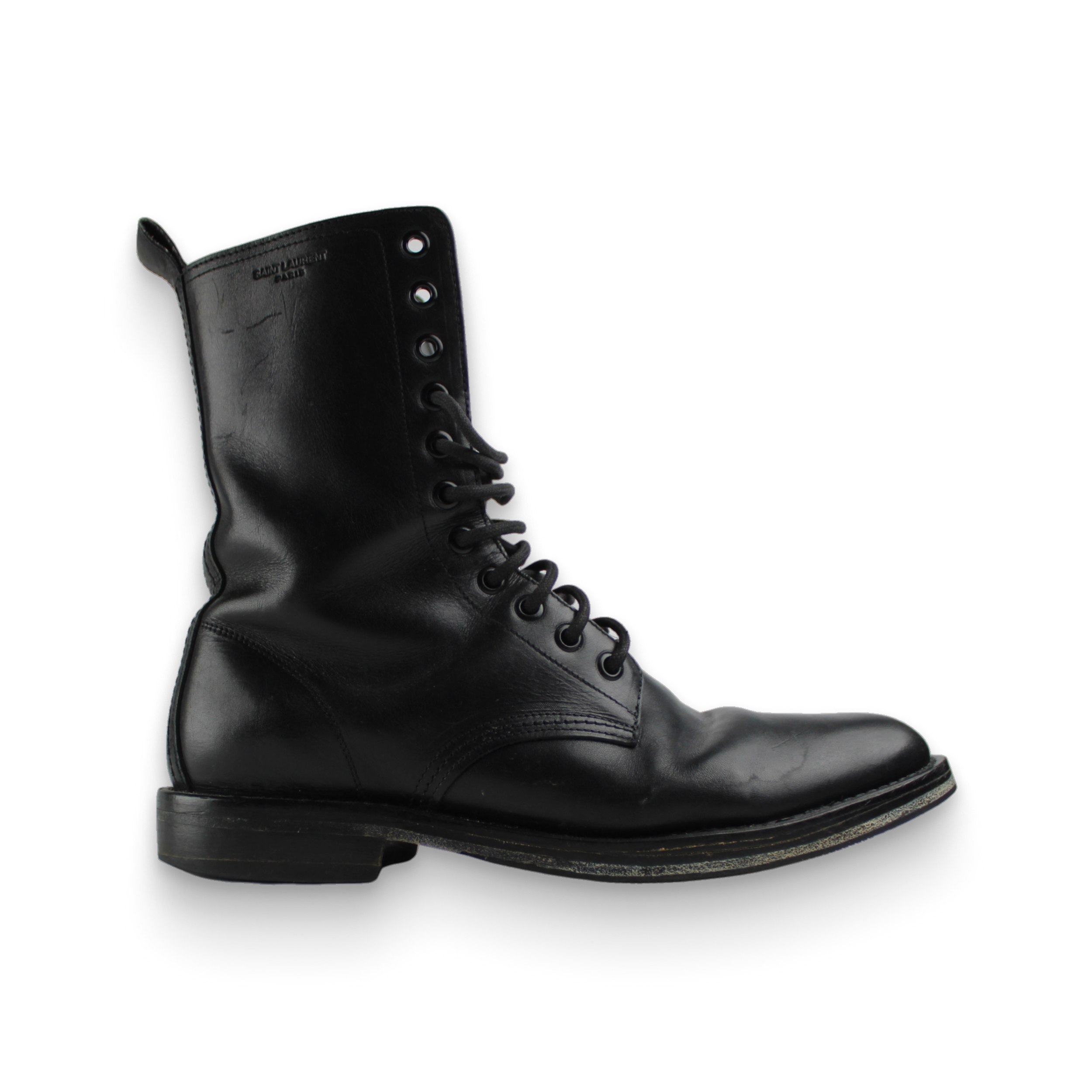 Saint Laurent High Combat Boots