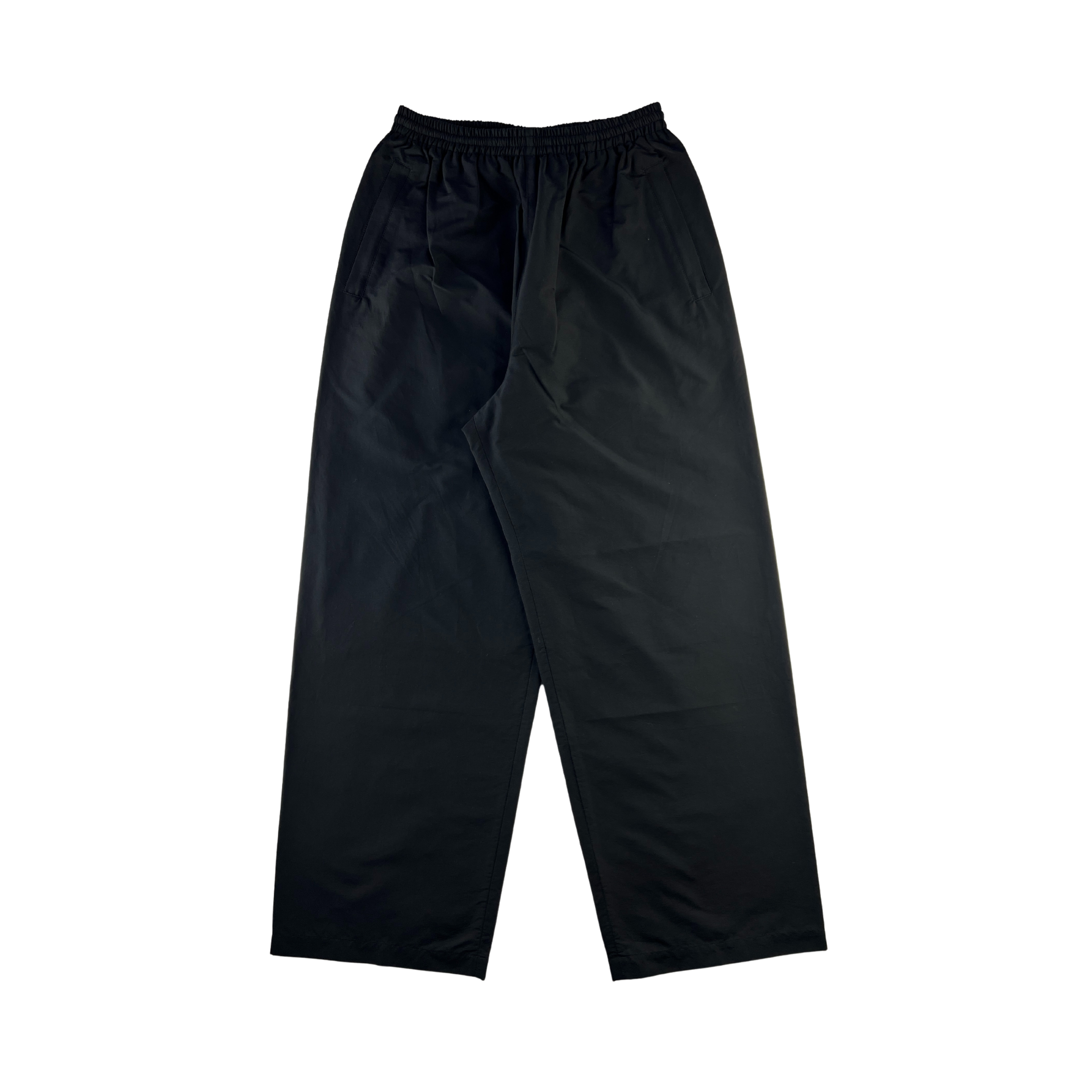Balenciaga Black Wide-Leg Baggy Pants