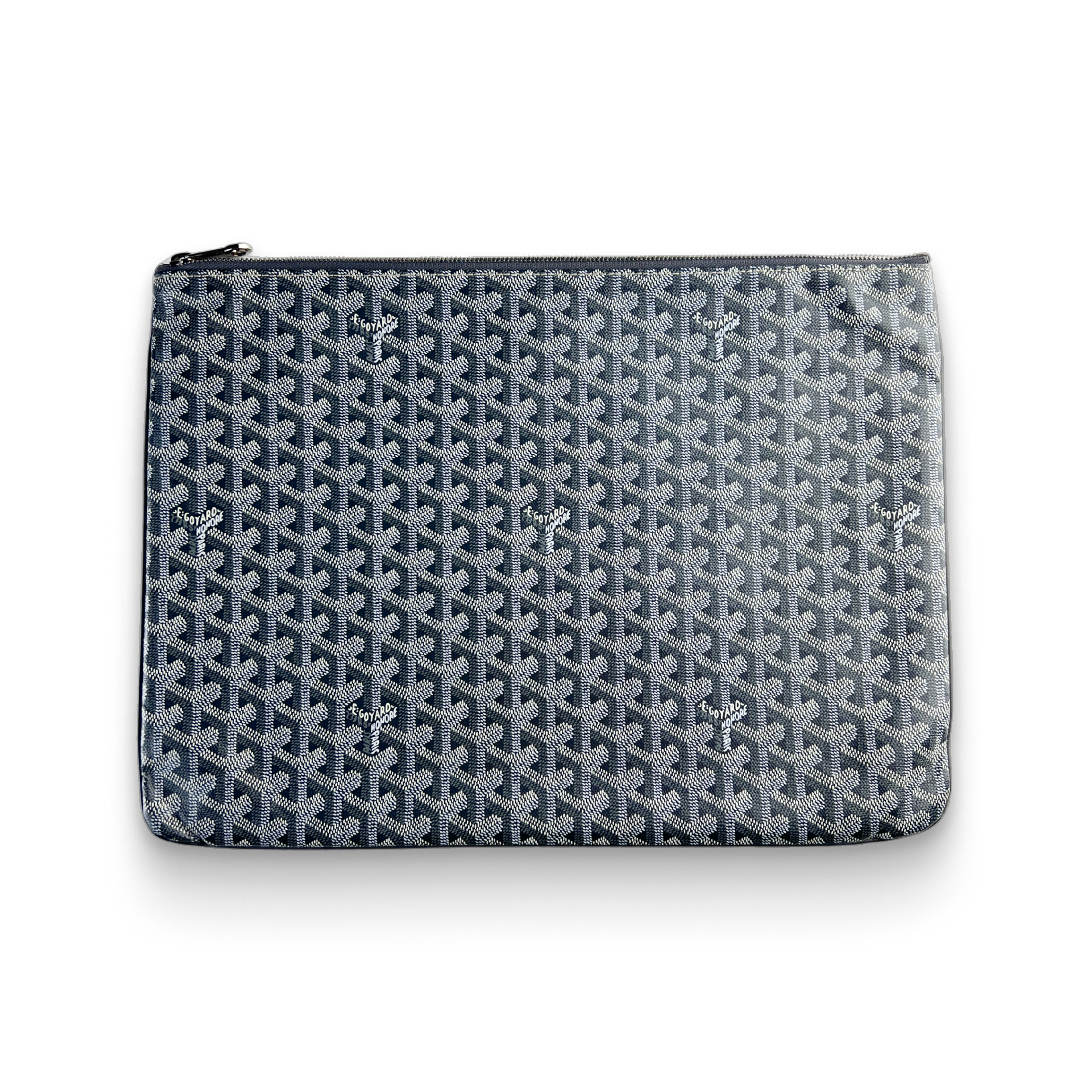 Goyard Grey Senat GM Pouch