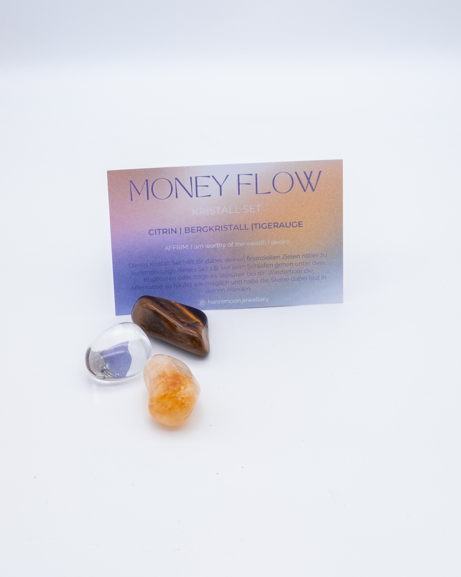 Kristall- Set Moneyflow