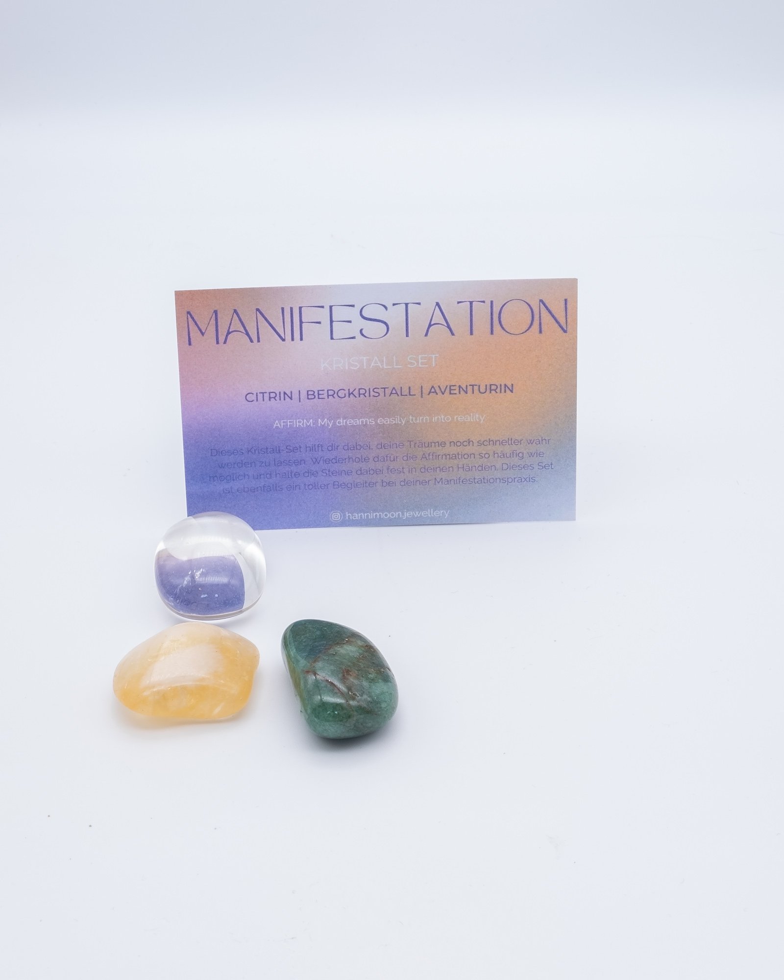 Kristall-Set Manifestation