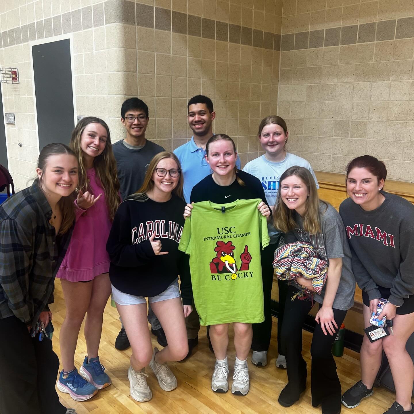 Last night Hannah won her intramural championship, and we had a great time cheering her on and supporting her! Maybe next year she can anchor a Gamecock Lutheran team. 🤔