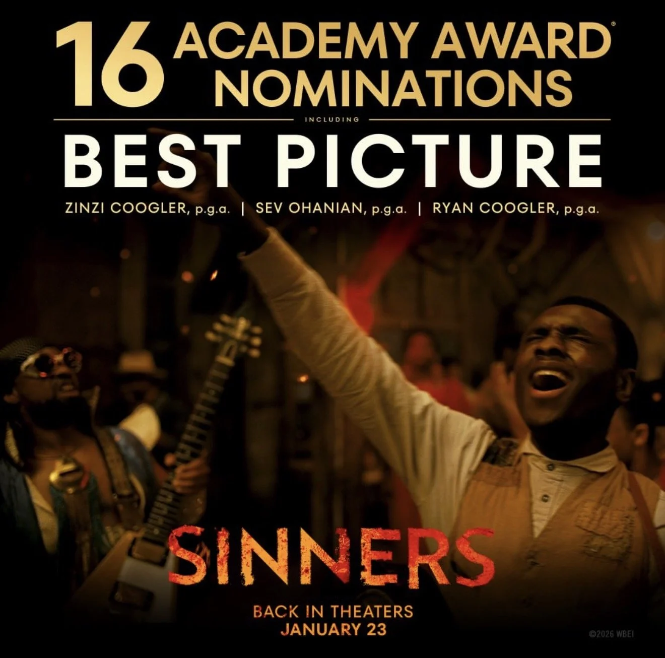 A Rundown of Sinners’ Record-Breaking Awards Season