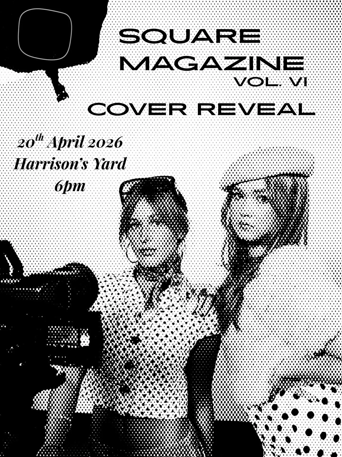 Join us at 6 PM on Monday, April 20th at Harrison&rsquo;s Yard as we celebrate the release of our 6th print issue. Enjoy a cocktail and toast to all the hard work our team has put in this year. Stay for thirty minutes or an hour&ndash;we can&rsquo;t 
