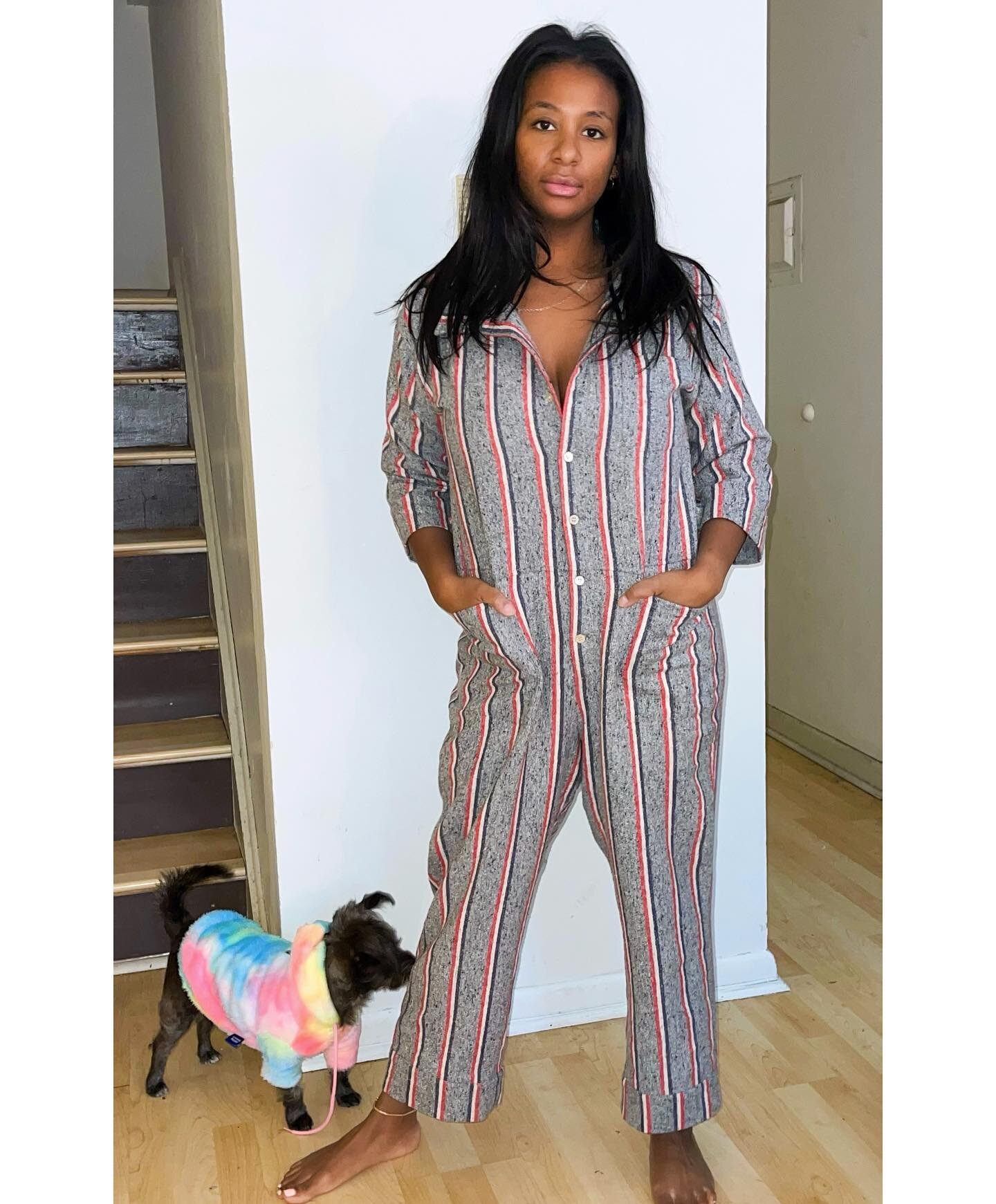 So I have been MIA here for a while. 2020 was a lot to process. Working from home &amp; not being able to get dressed and going out really started to bum me out. Completely sick of sweatpants, I designed these versatile, soft multifunctional jumpsuit