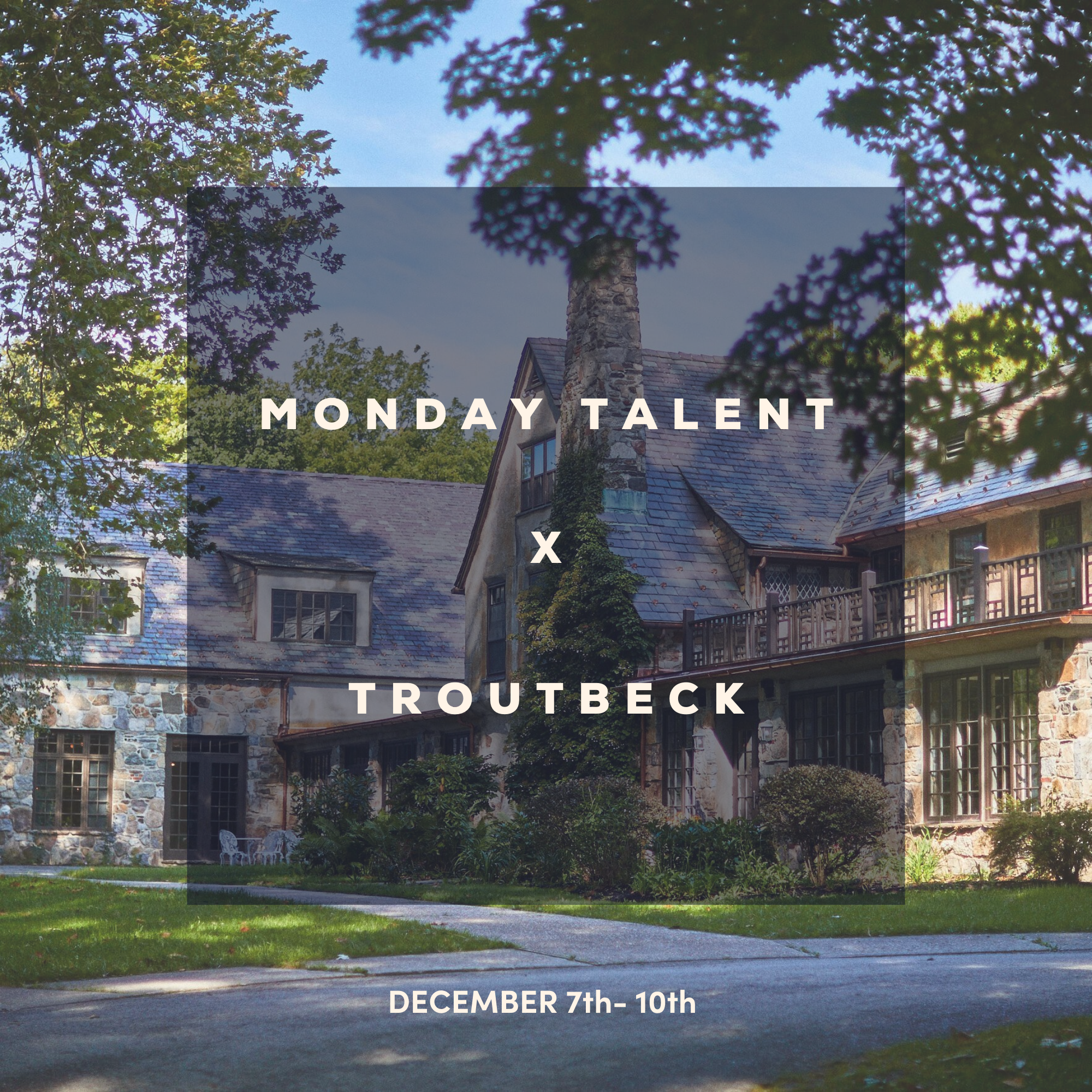 Monday Goes to Troutbeck