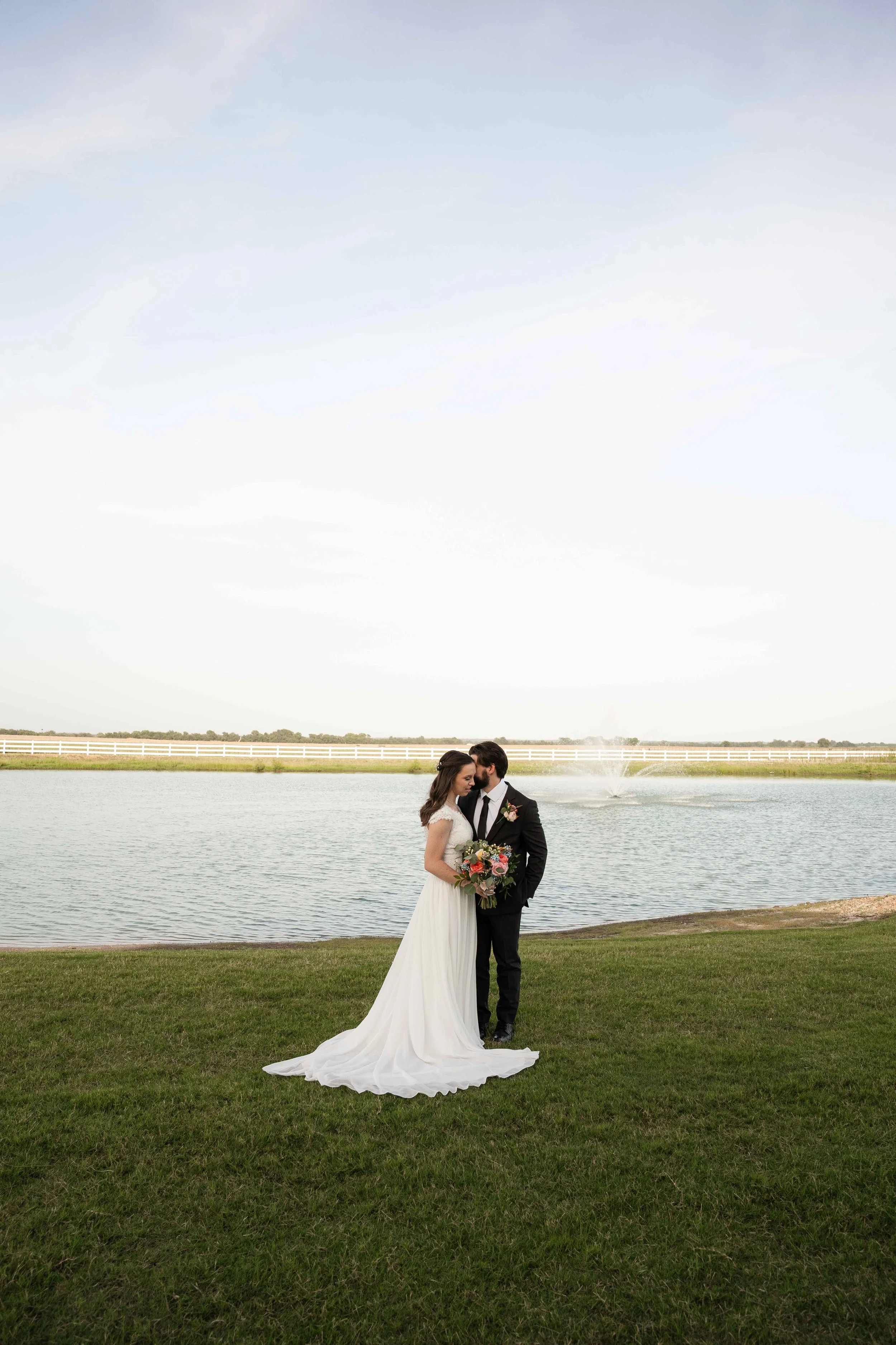 Wedding Photography of a couple at the Gardenia Venue Outside of Dallas Texas