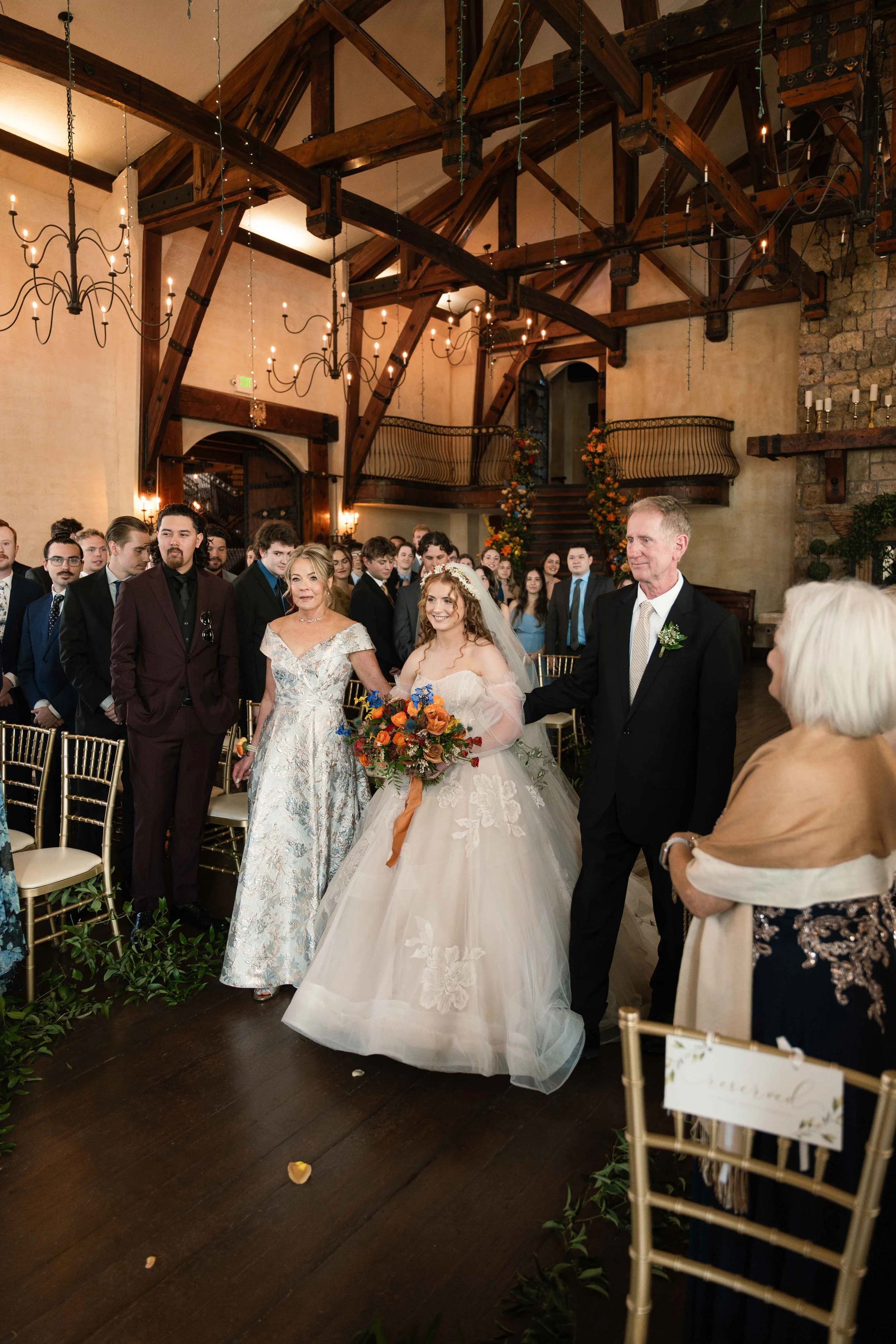 Wadley Farms Castle Wedding Photography