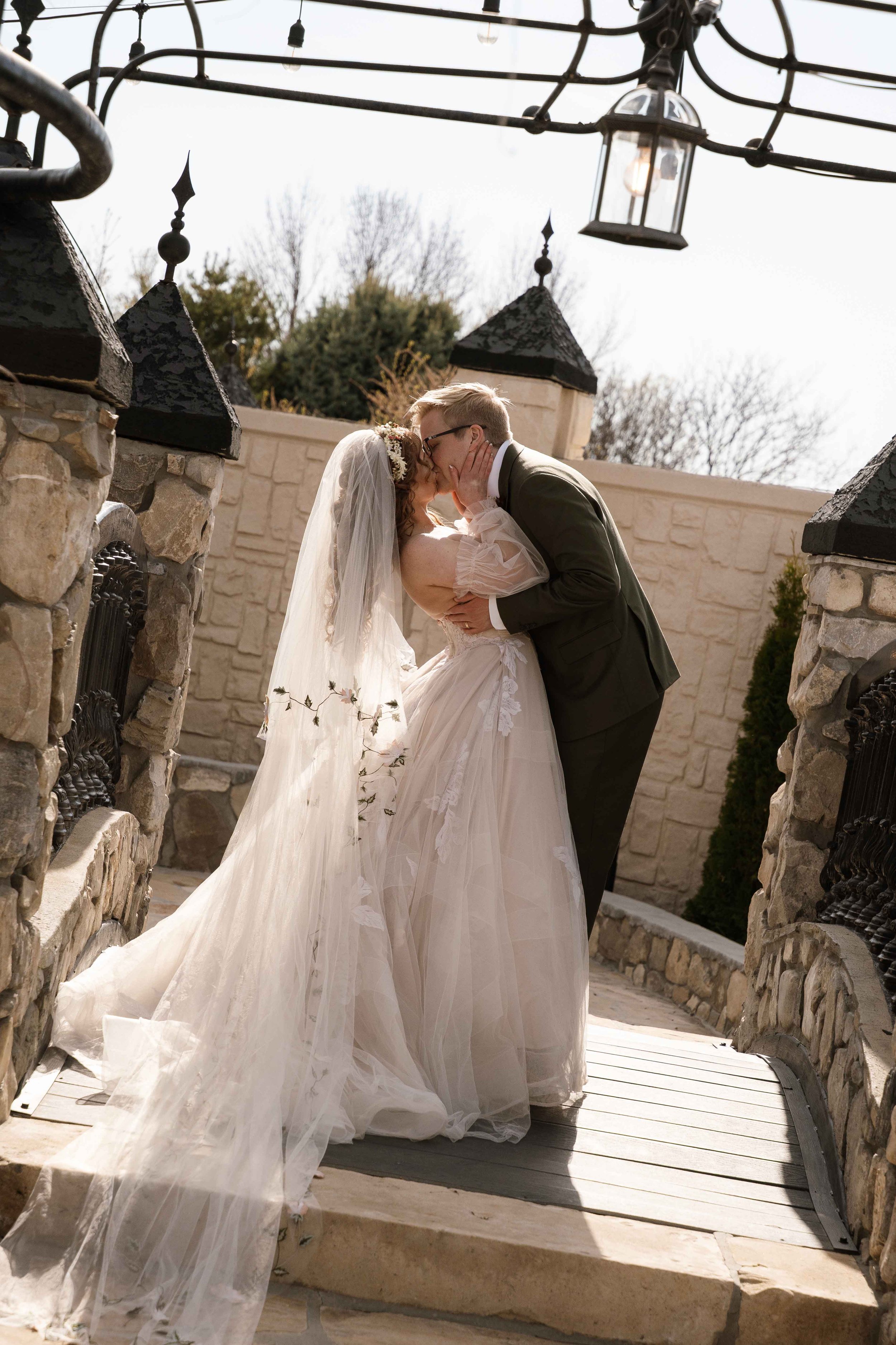 Couple Bridal Photos Wadley Farms Castle Photography