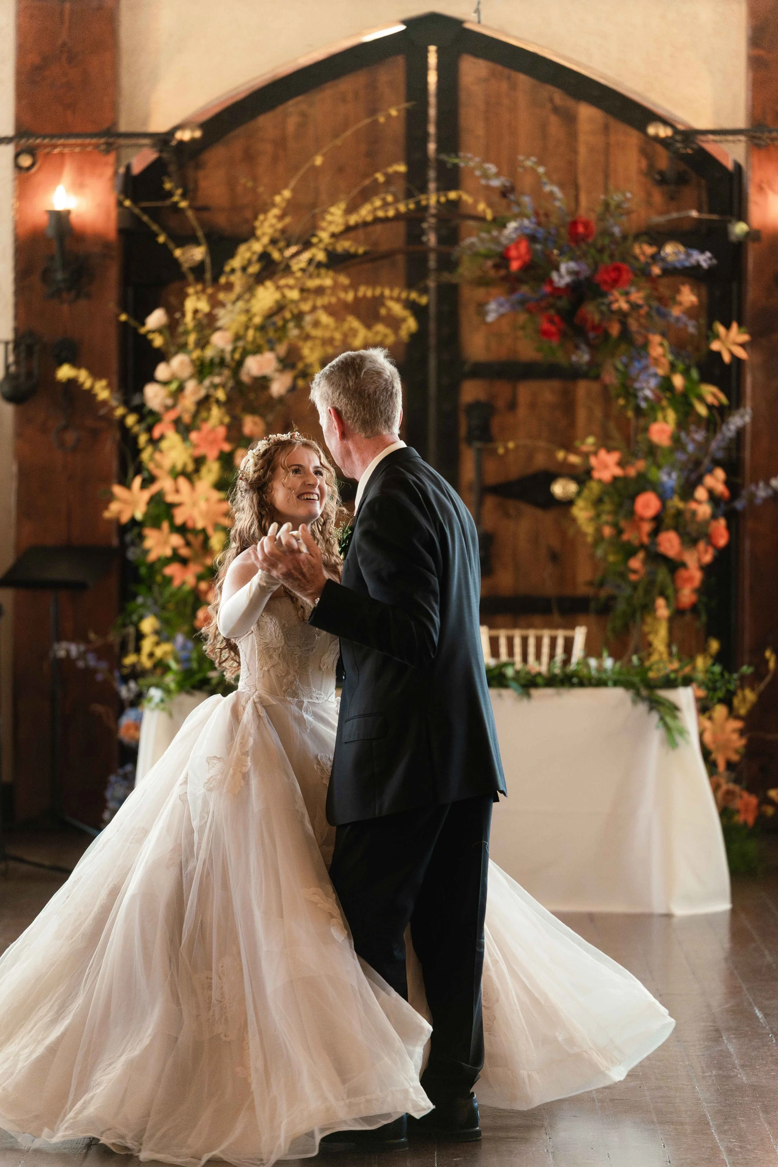 Reception First Dance Photos Wadley Farms Castle Photography