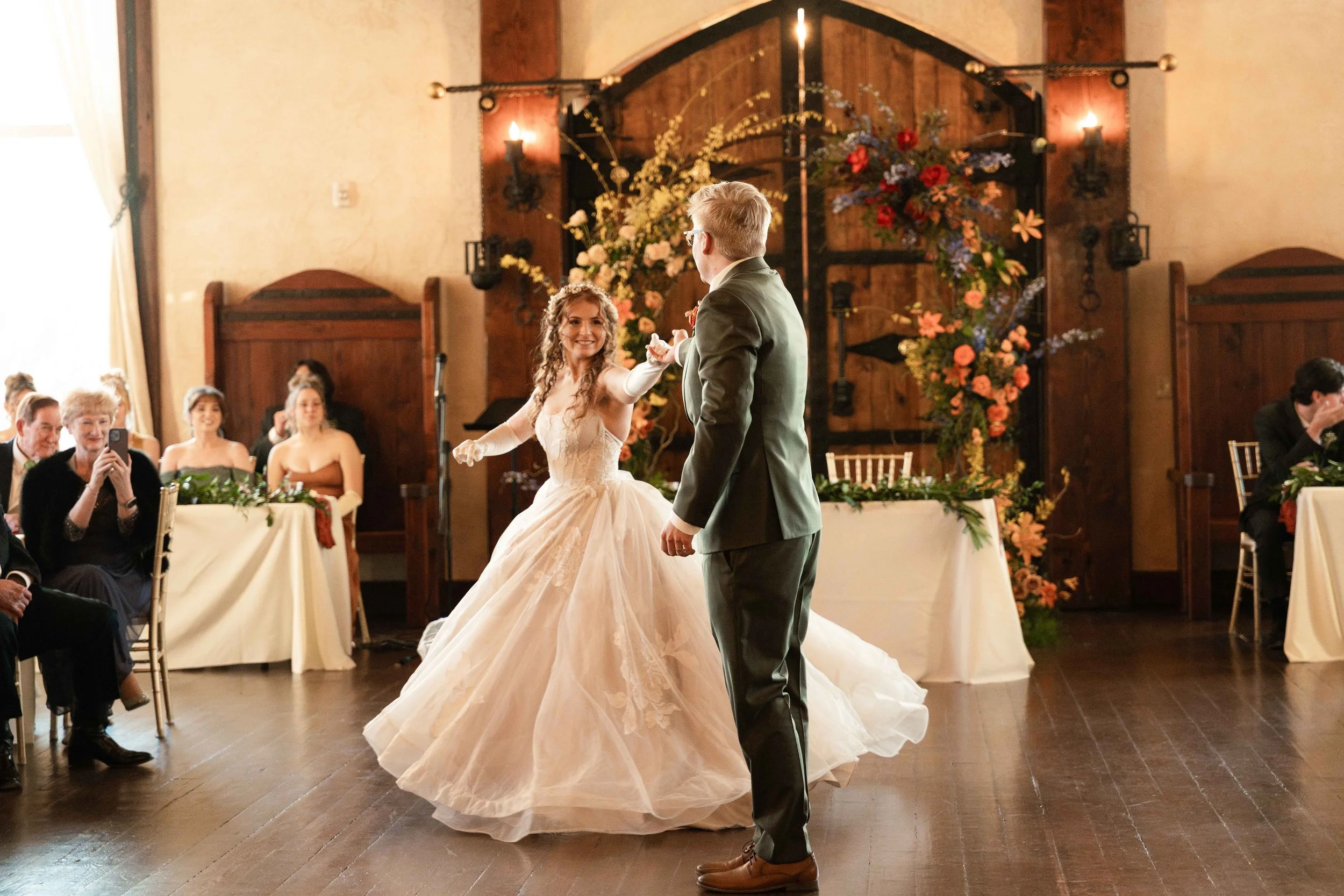 Reception Photos Wadley Farms Castle Photography