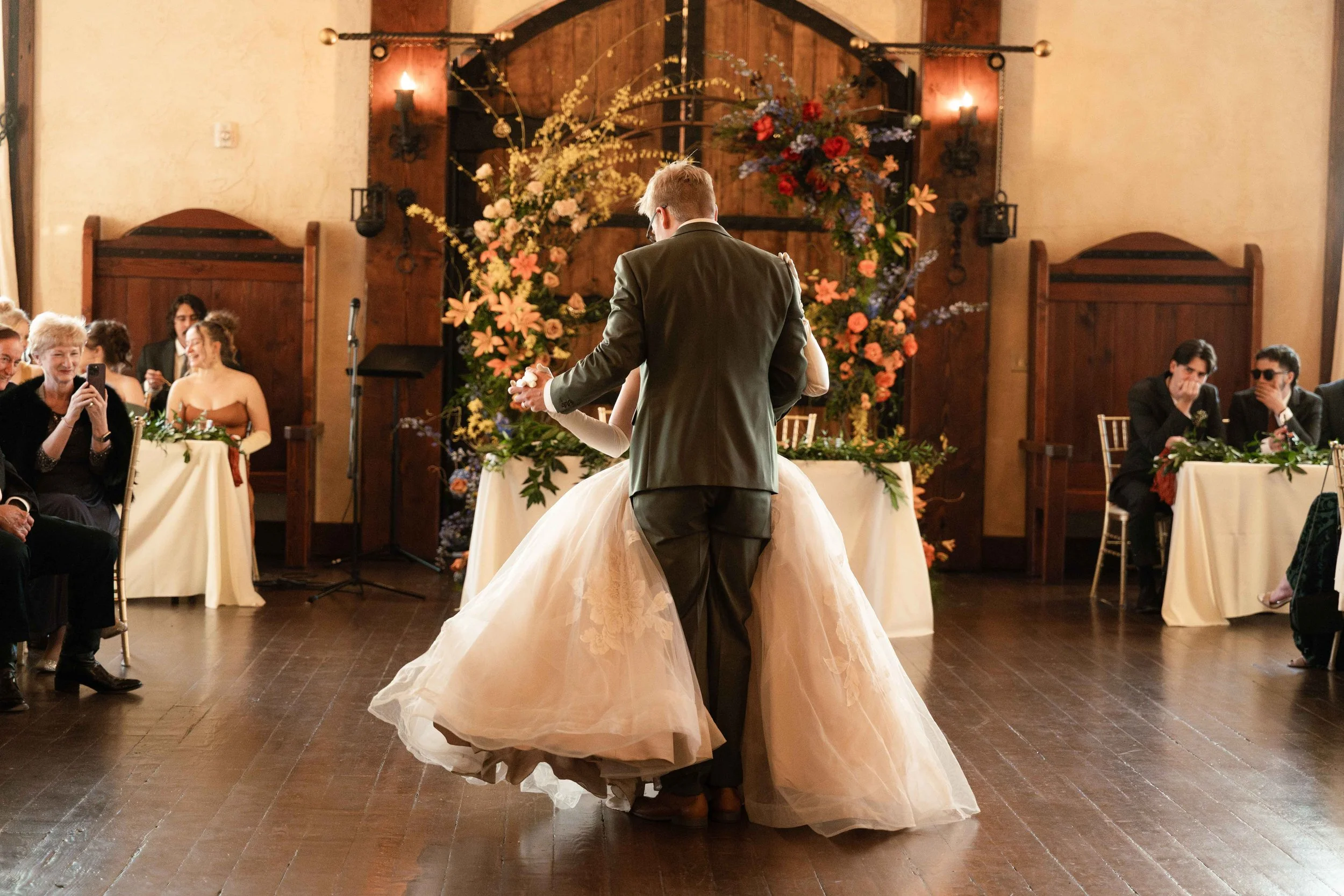 Reception Photos Wadley Farms Castle Photography