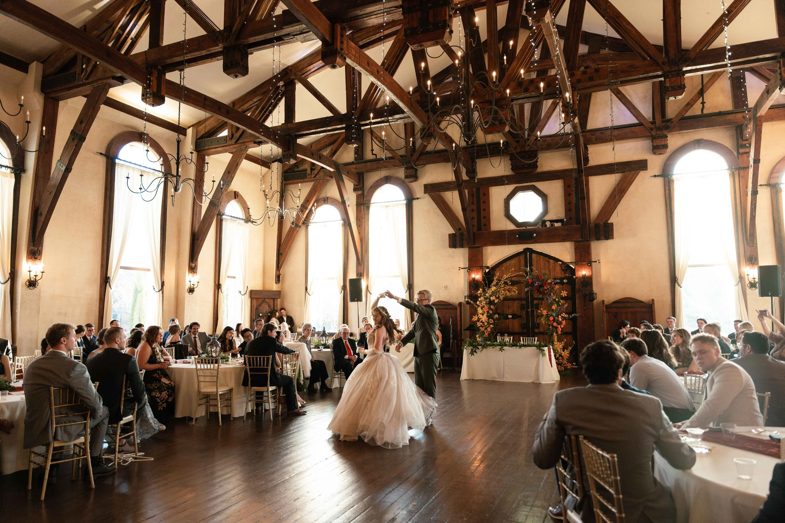 Reception Photos Wadley Farms Castle Photography