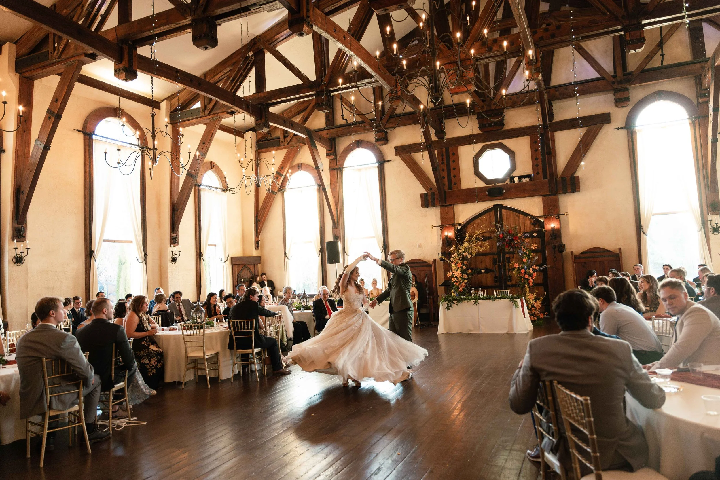 Reception Photos Wadley Farms Castle Photography
