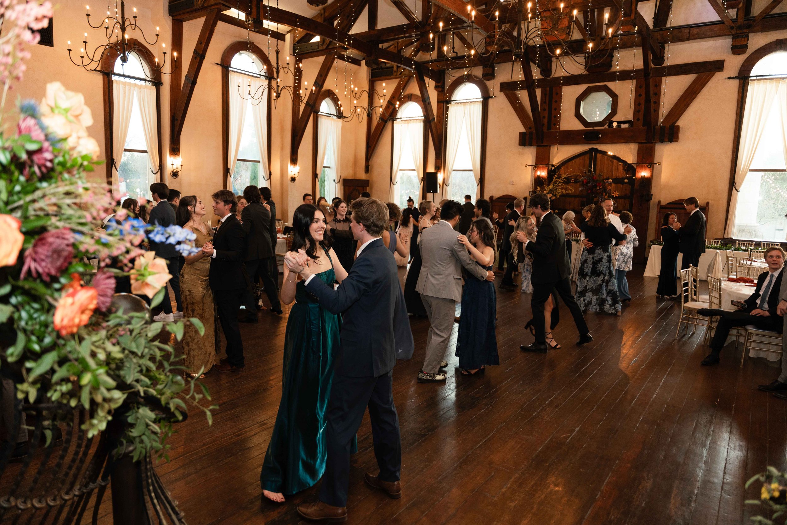 Reception Dancing Photos Wadley Farms Castle Photography