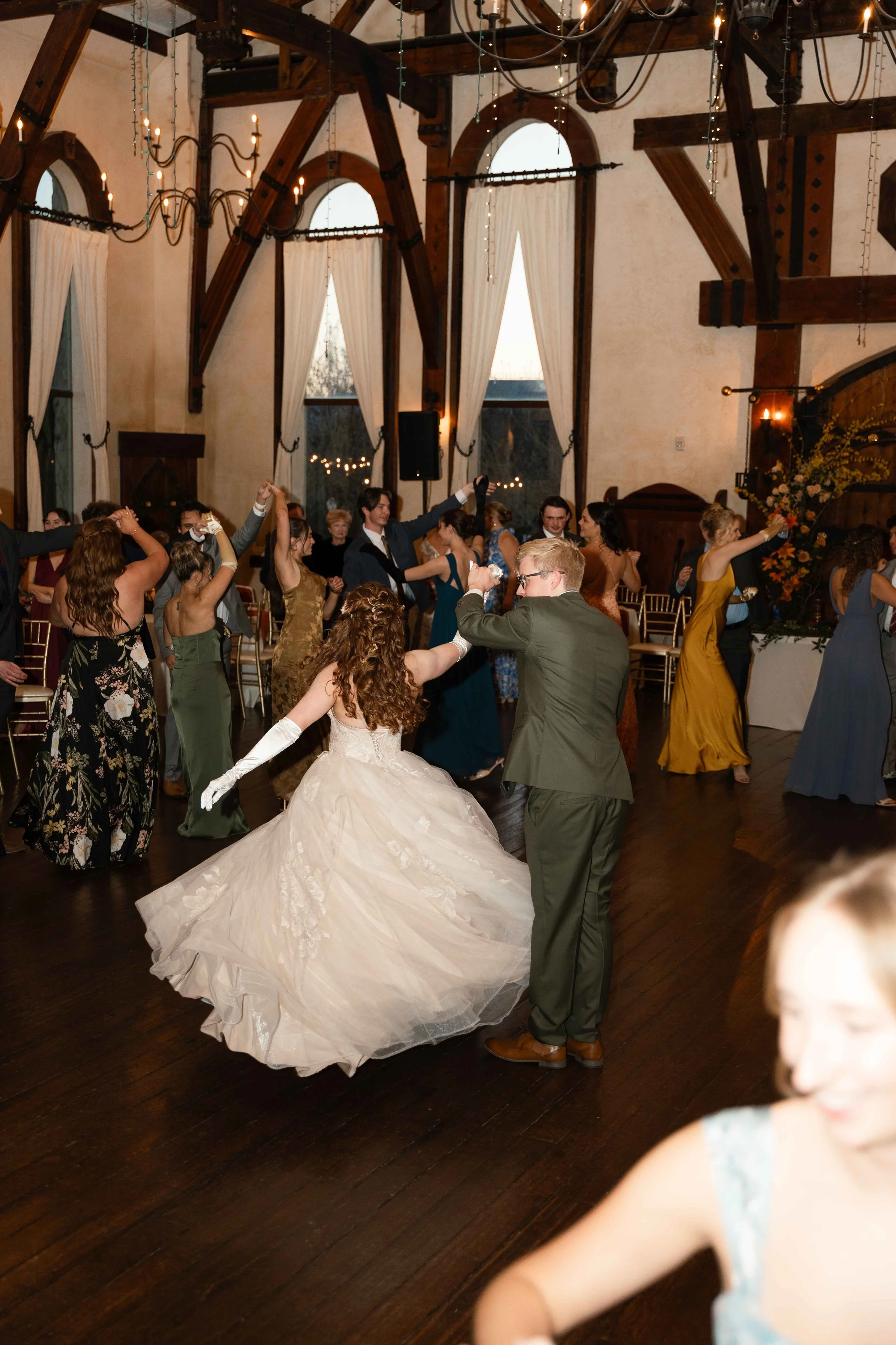 Reception Dancing Photos Wadley Farms Castle Photography