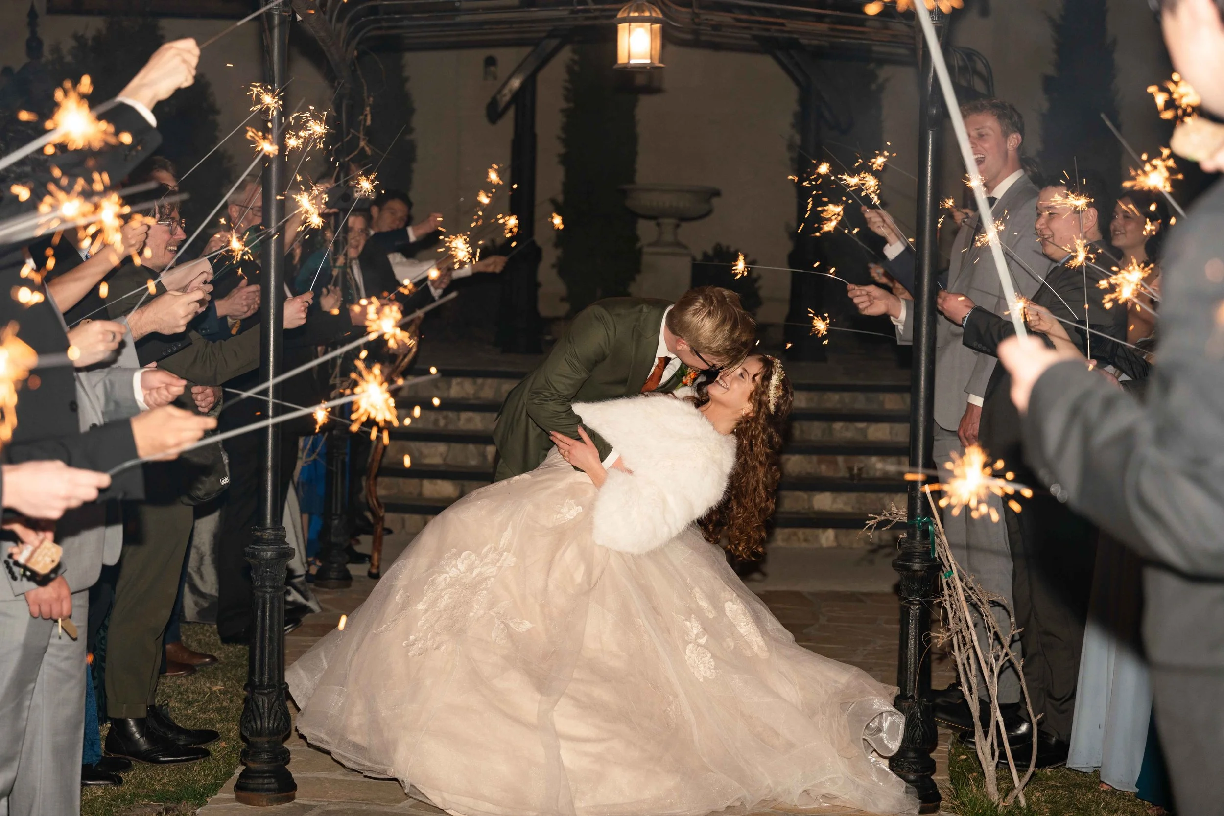 Reception Send Off Photos Wadley Farms Castle Photography