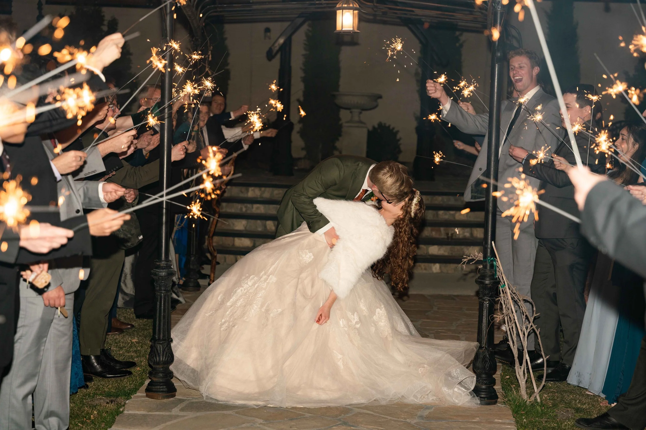 Reception Send Off Photos Wadley Farms Castle Photography