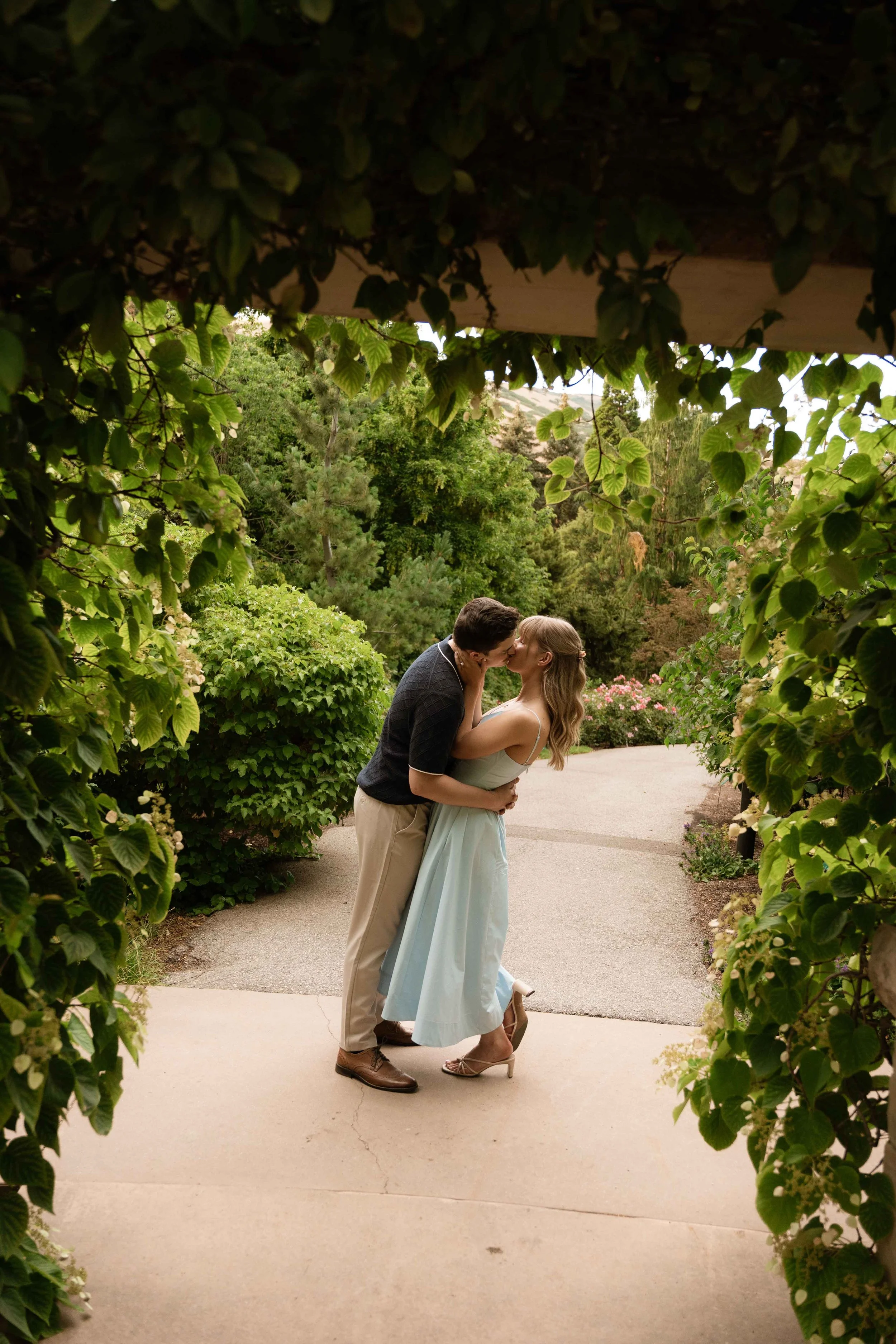 Red Butte Garden, Utah Engagement PhotographyRed Butte Garden, Utah Engagement Photography