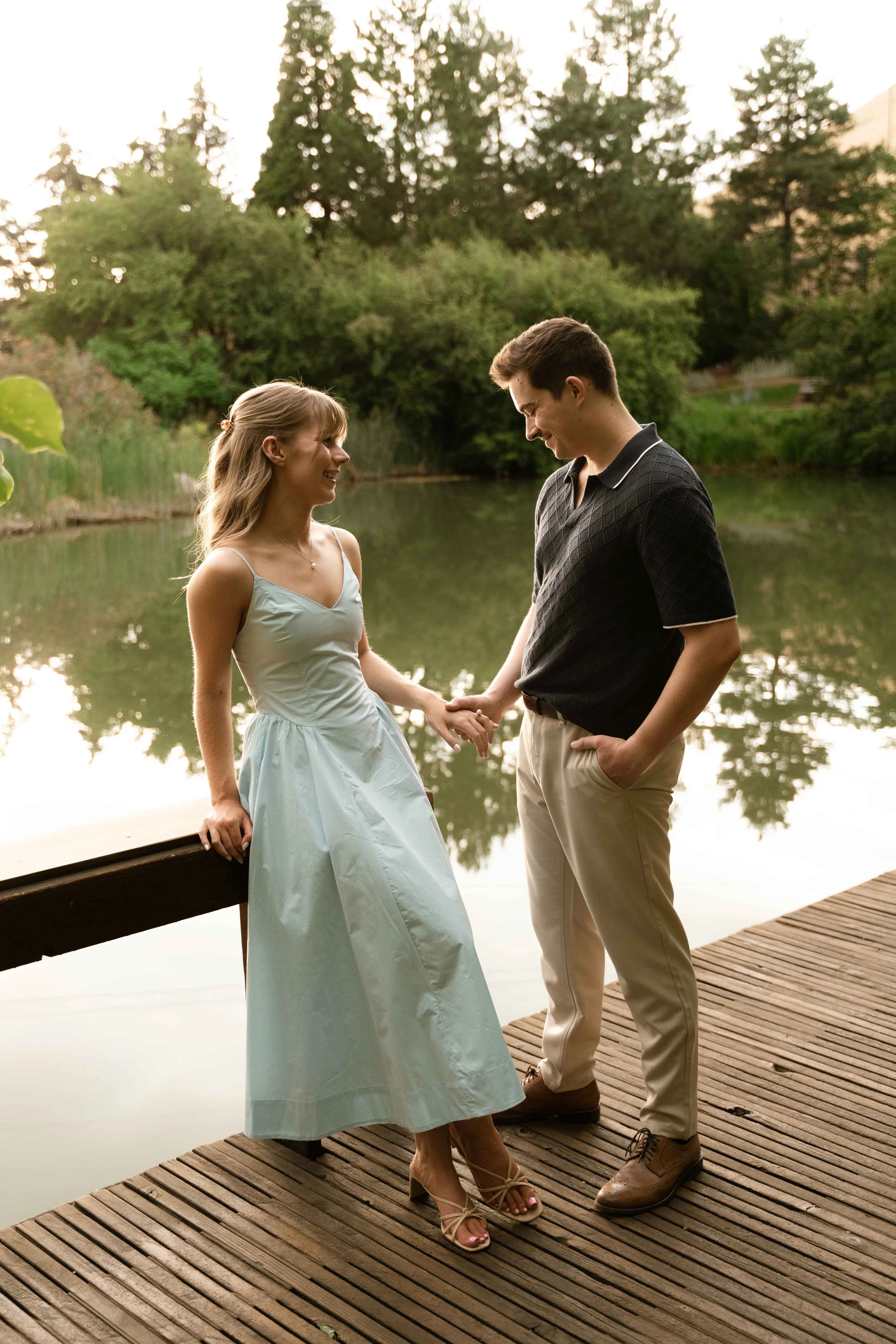 Red Butte Garden, Utah Engagement Photography