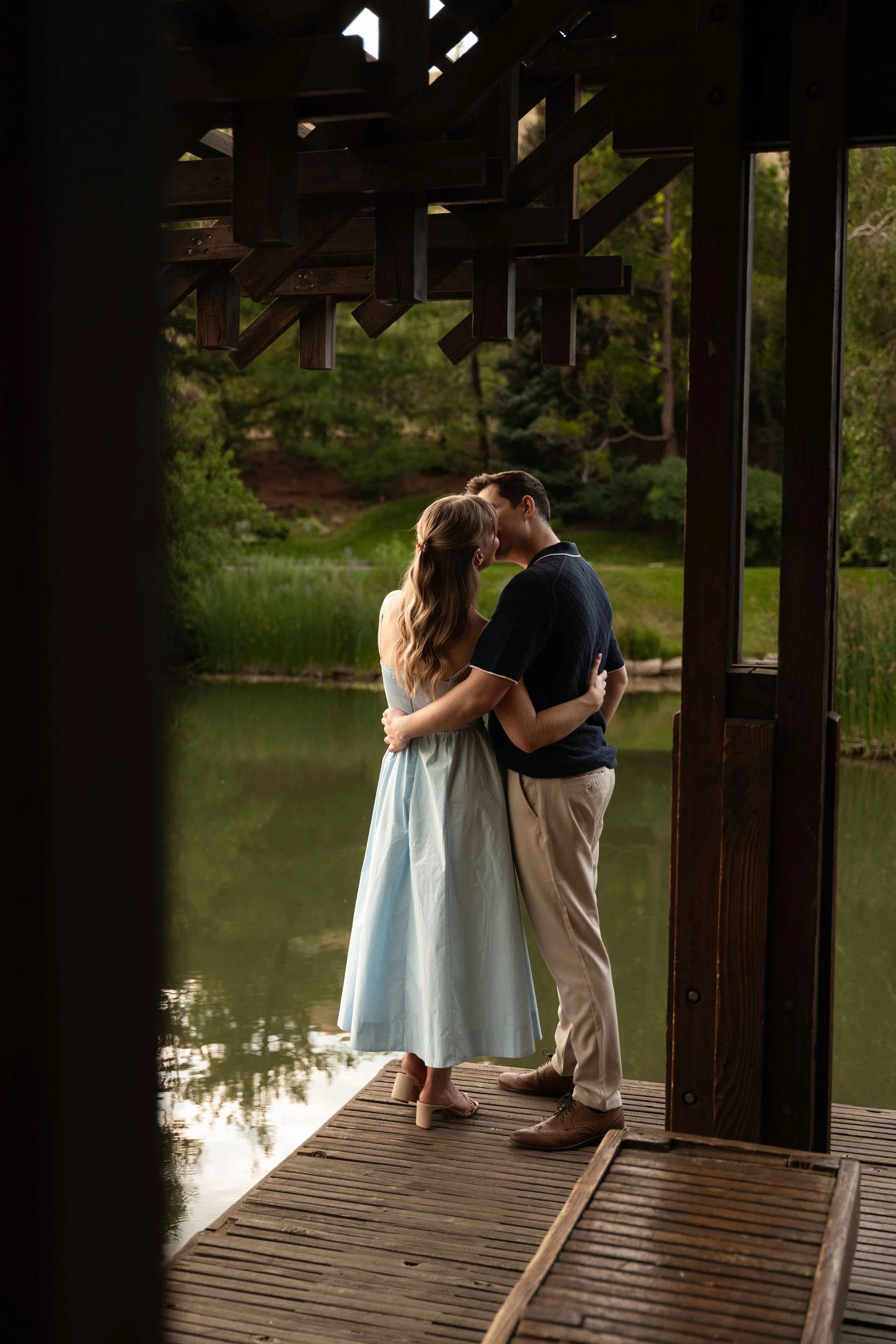 Red Butte Garden, Utah Engagement Photography