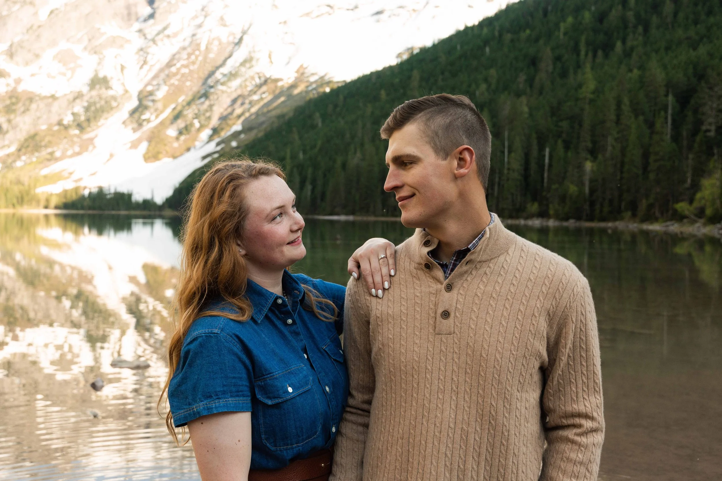 Glacier National Park Montana Engagement & Proposal Photography
