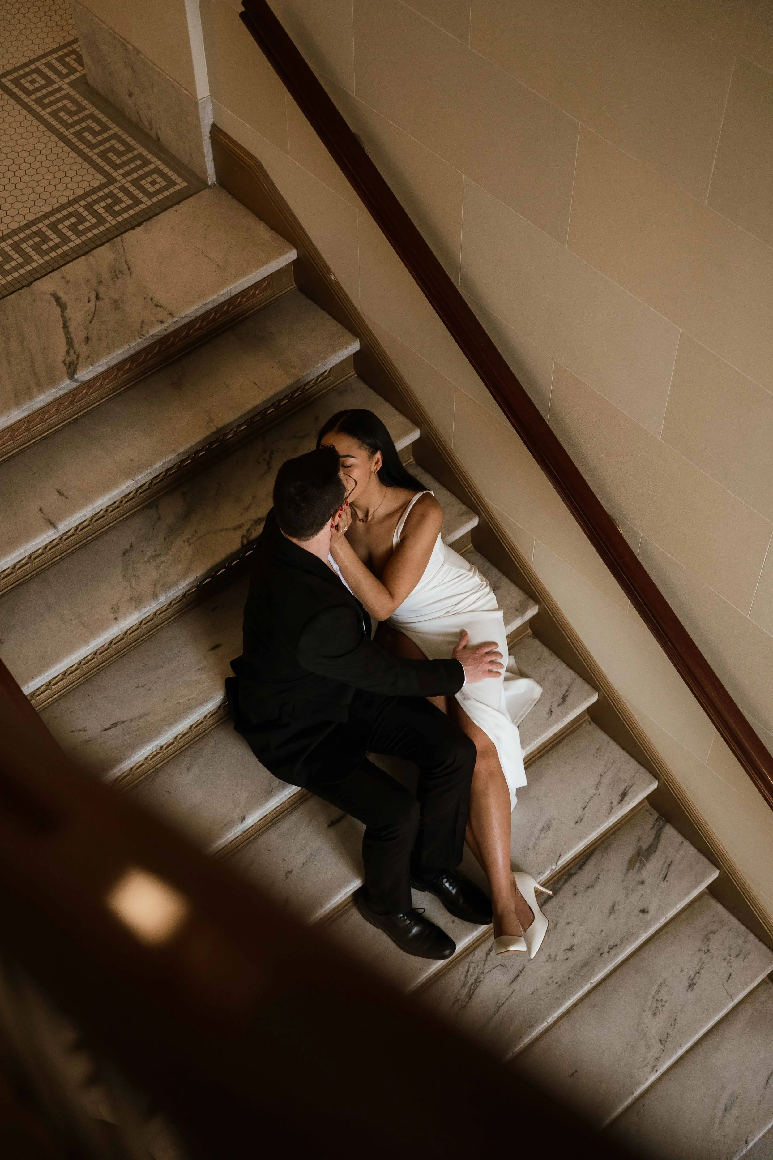 Utah State Capitol Engagement Photography Session