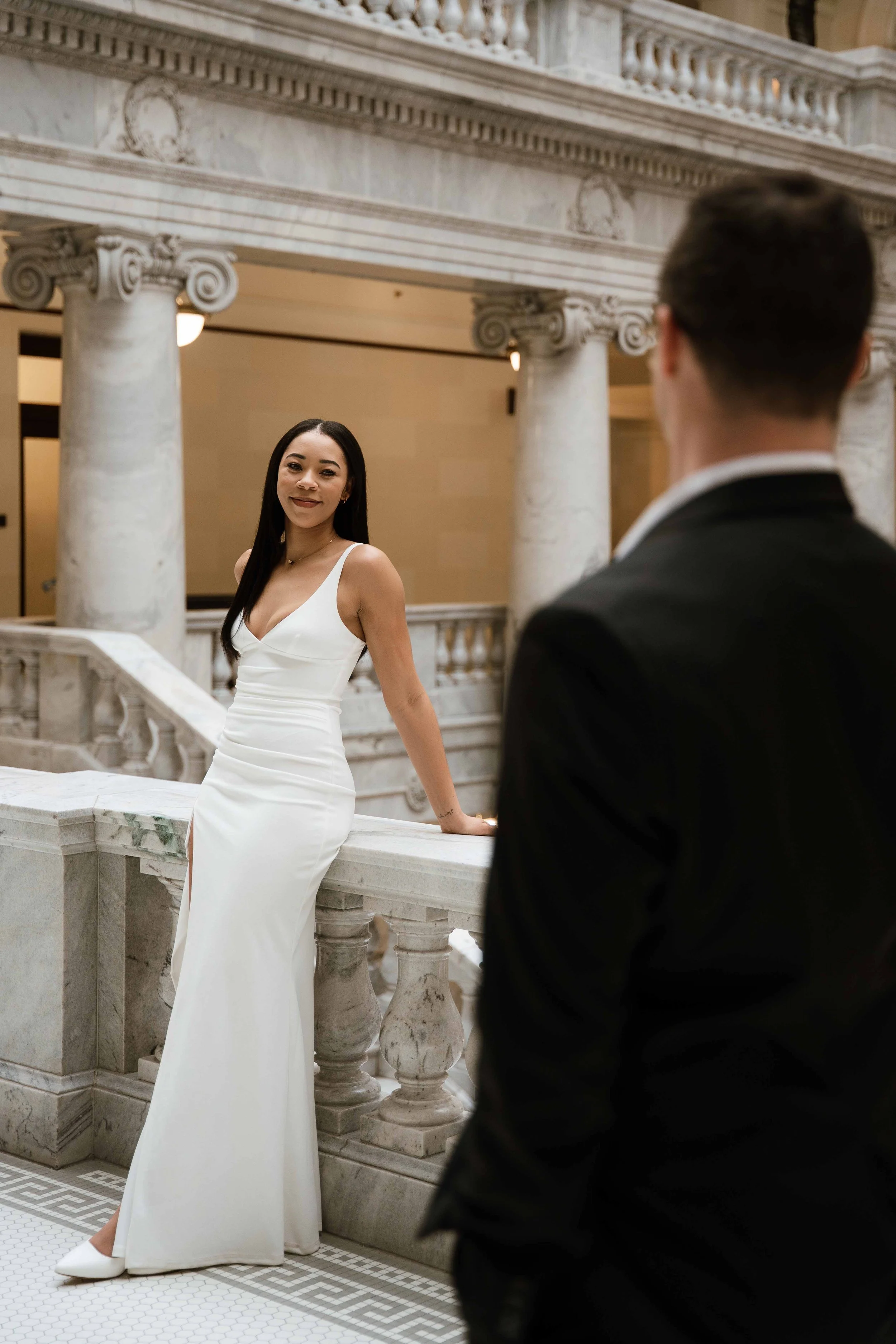 Utah State Capitol Engagement Photography Session