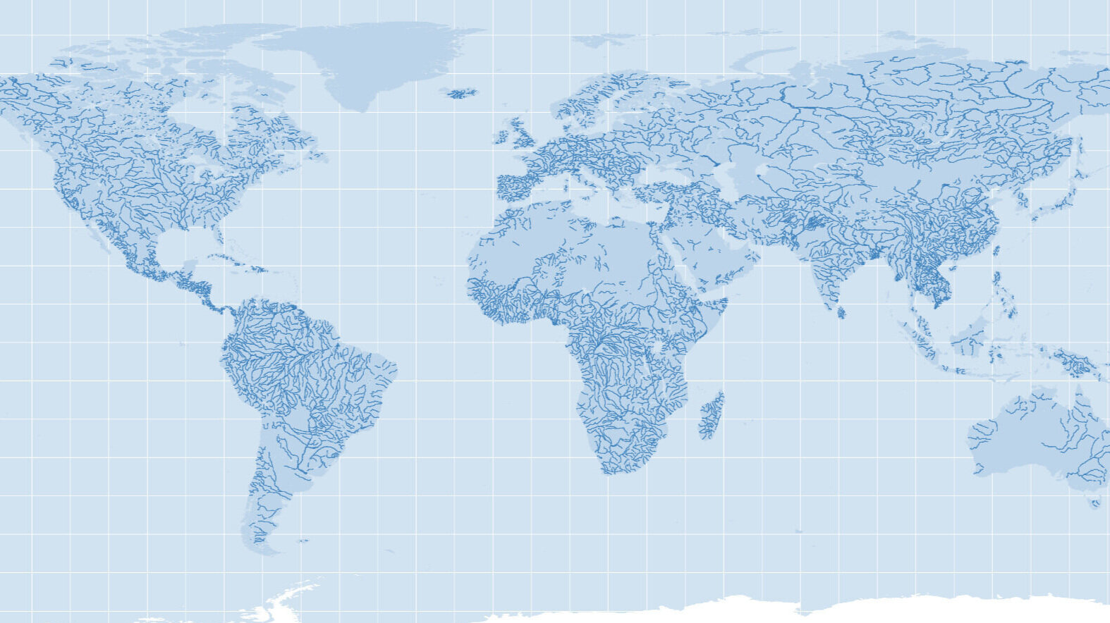 Карта мира реки