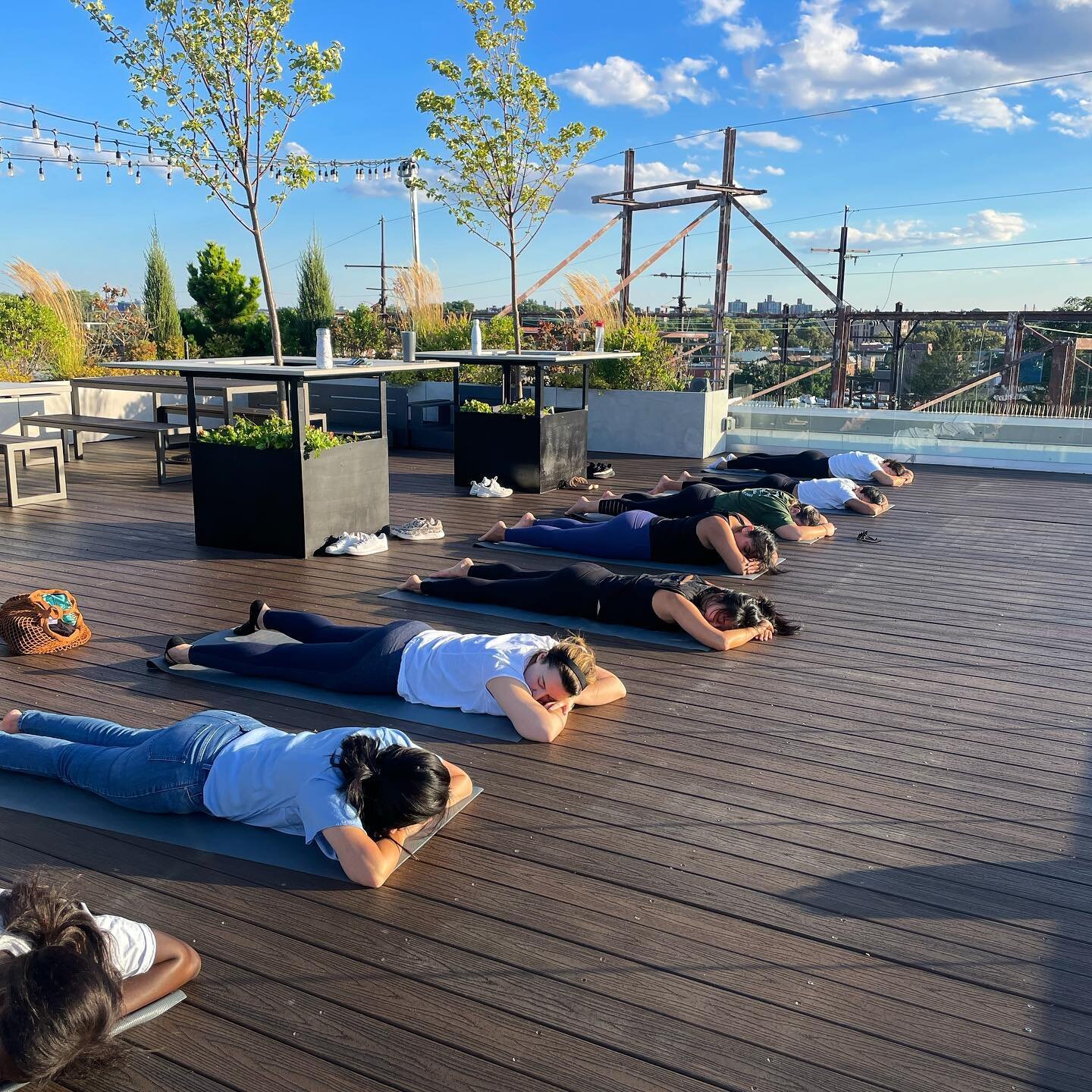 I &lsquo; M  B A C K
And back at it - I asked everyone today at this Company Yoga class to either share a fun fact about themselves OR what they were doing this holiday weekend..

The overarching theme was - &ldquo;rest and sleep.&rdquo;

It&rsquo;s 