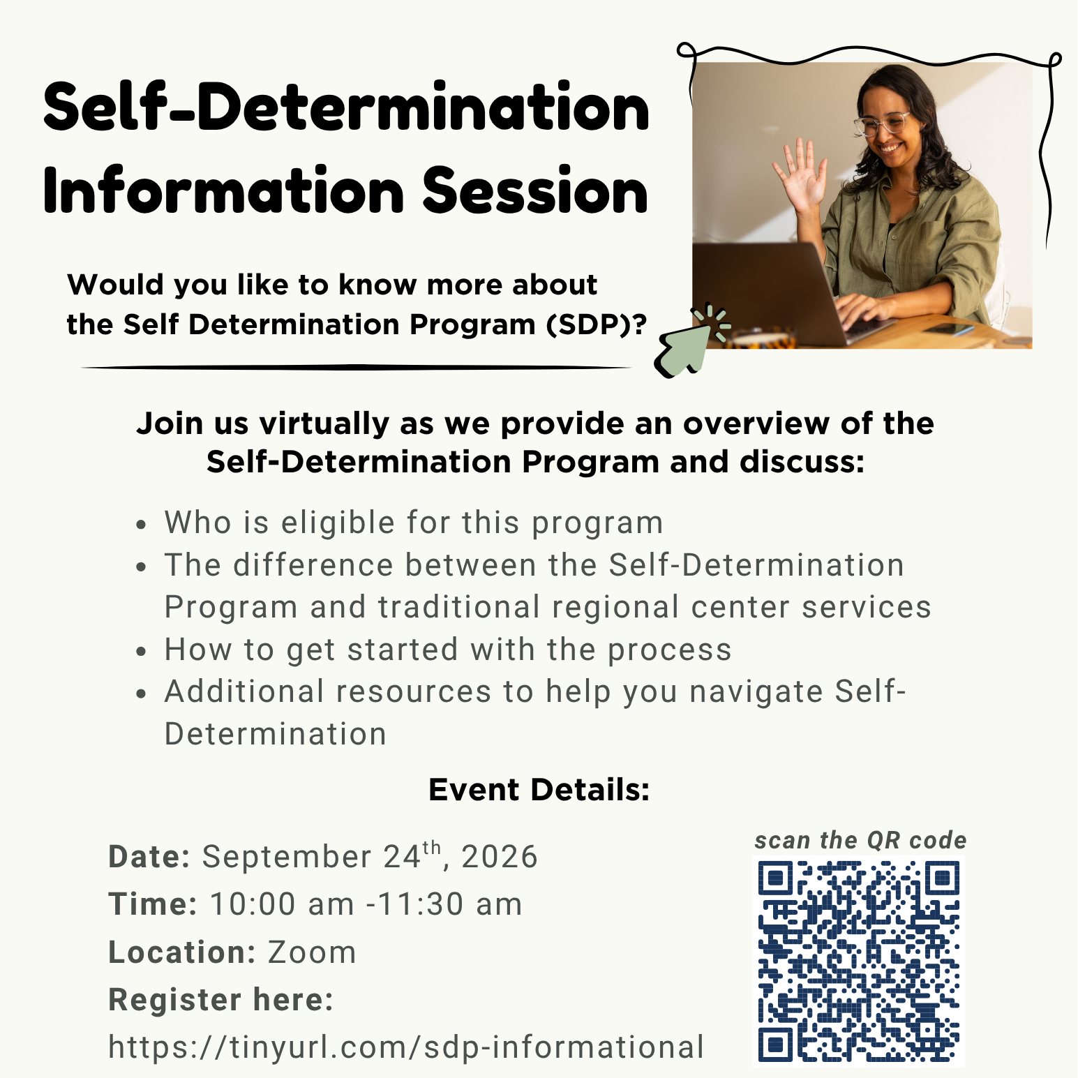 Self-Determination Information Session (English)