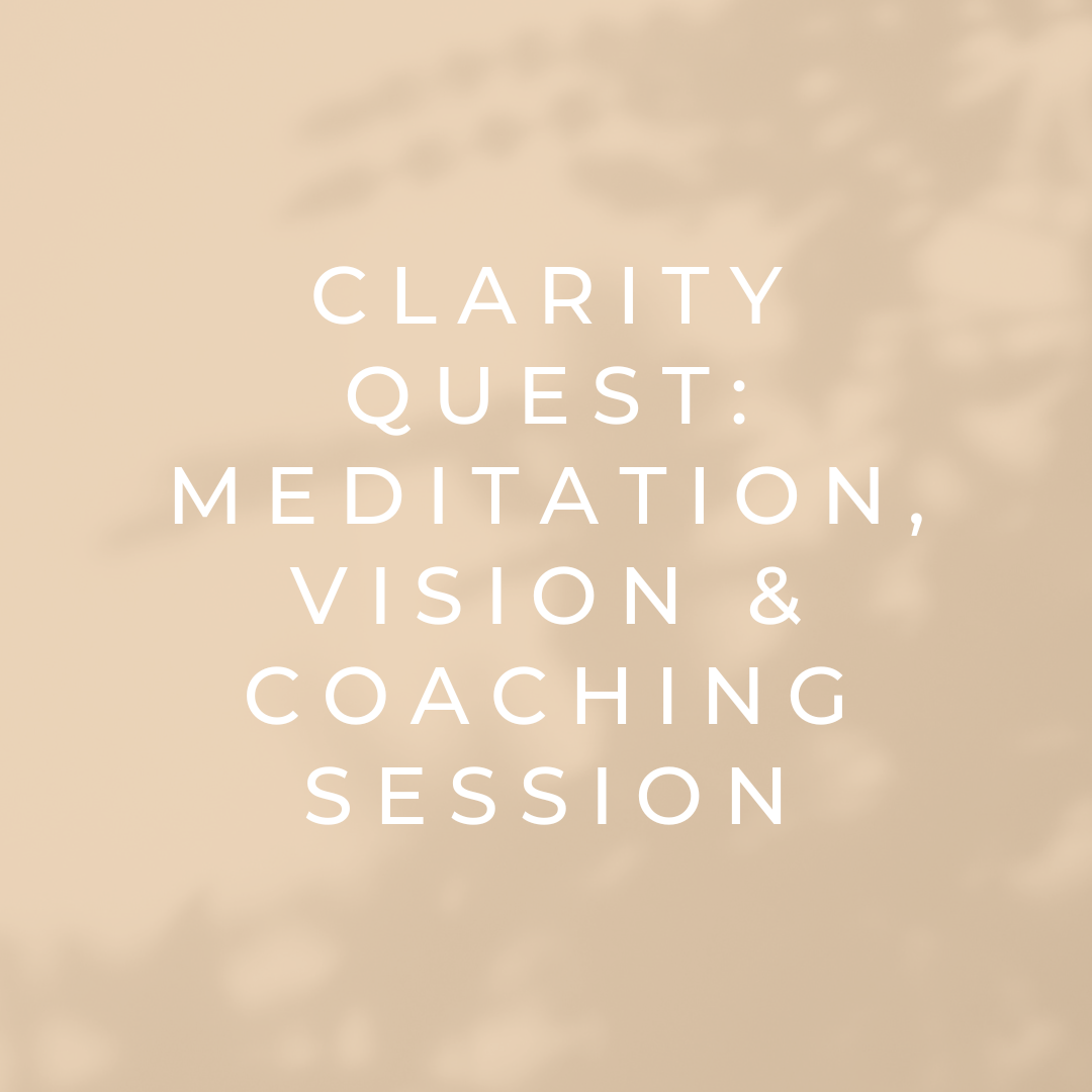 Clarity Quest: Meditation, Vision & Coaching Session