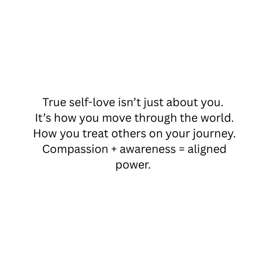 We need to talk about something&hellip;.

Something im beginning to see a lot more of .

True self-love isn&rsquo;t just thinking about yourself.

It&rsquo;s also thinking about how you impact the world around you.

Somewhere along the way, self-love