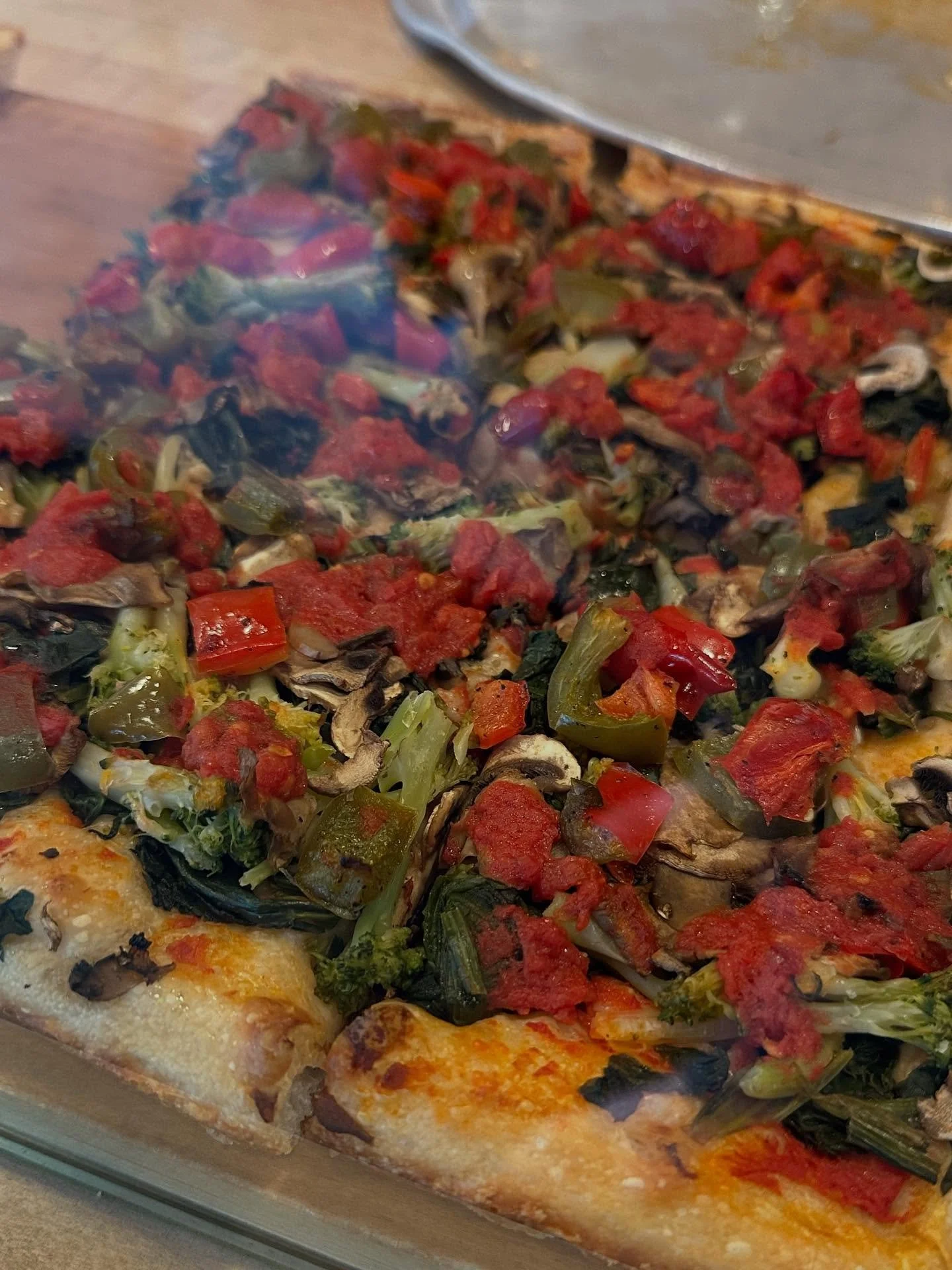 Vegan pizza!