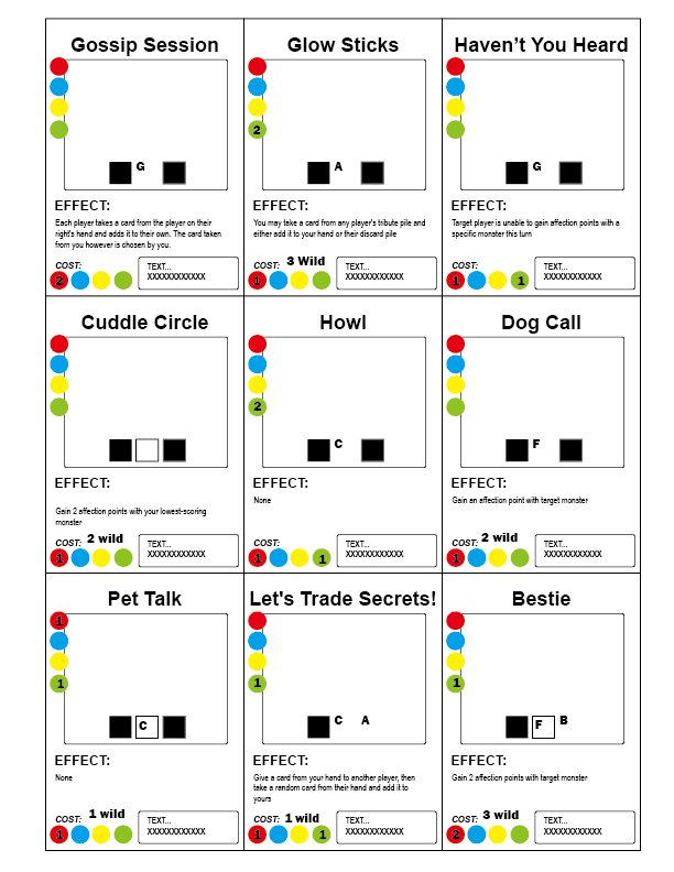 First prototype deck, featuring MANY cut features.