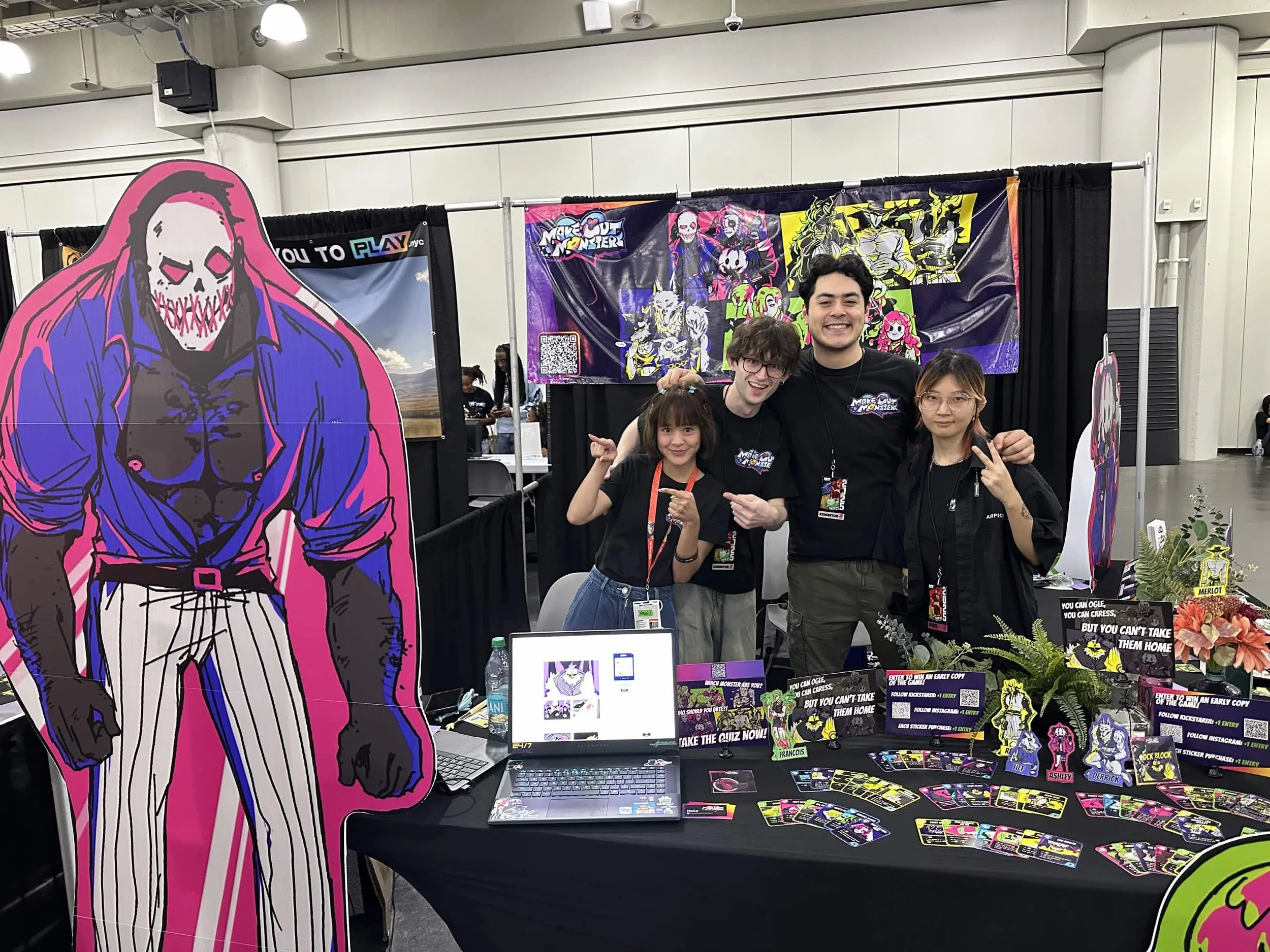 Booth at PlayNYC.