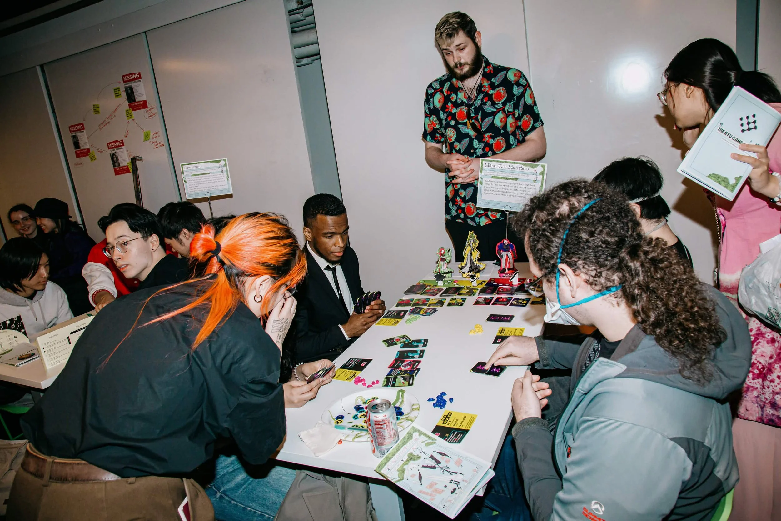 Playtesting of version 2.0 at NYU Spring showcase.