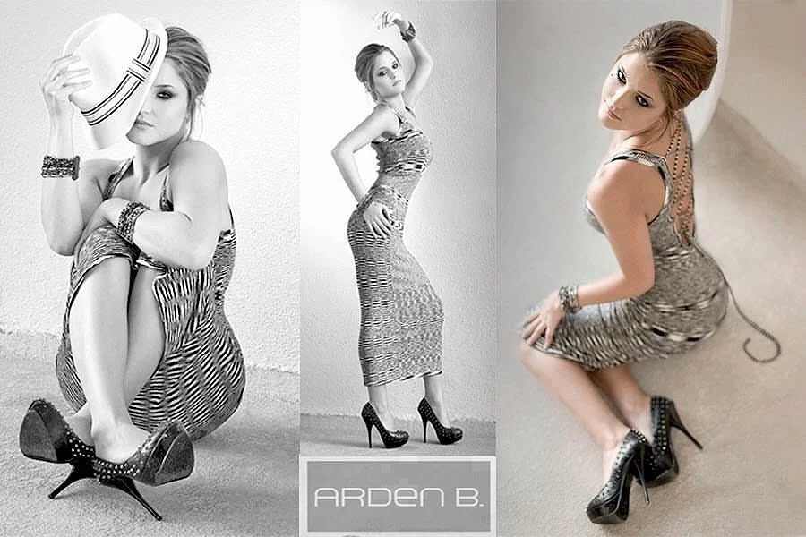 Orsoya Sierra Photography | Fashion Photography | Fashion Editorial | Arden B | Black and White Photography | Model Kayla McIntire