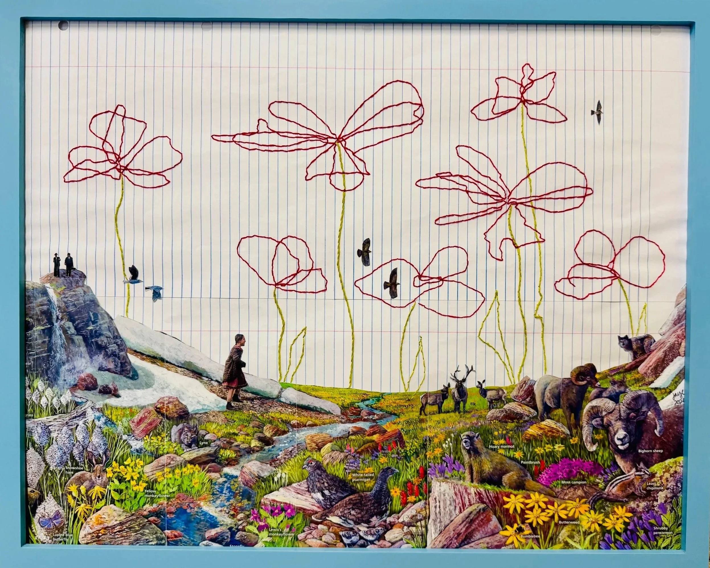 "Arcadia" Analog Collage