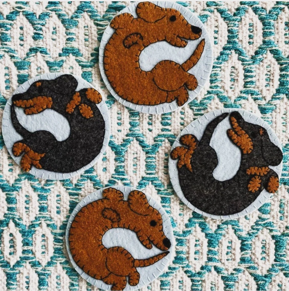 Dachshund Coasters