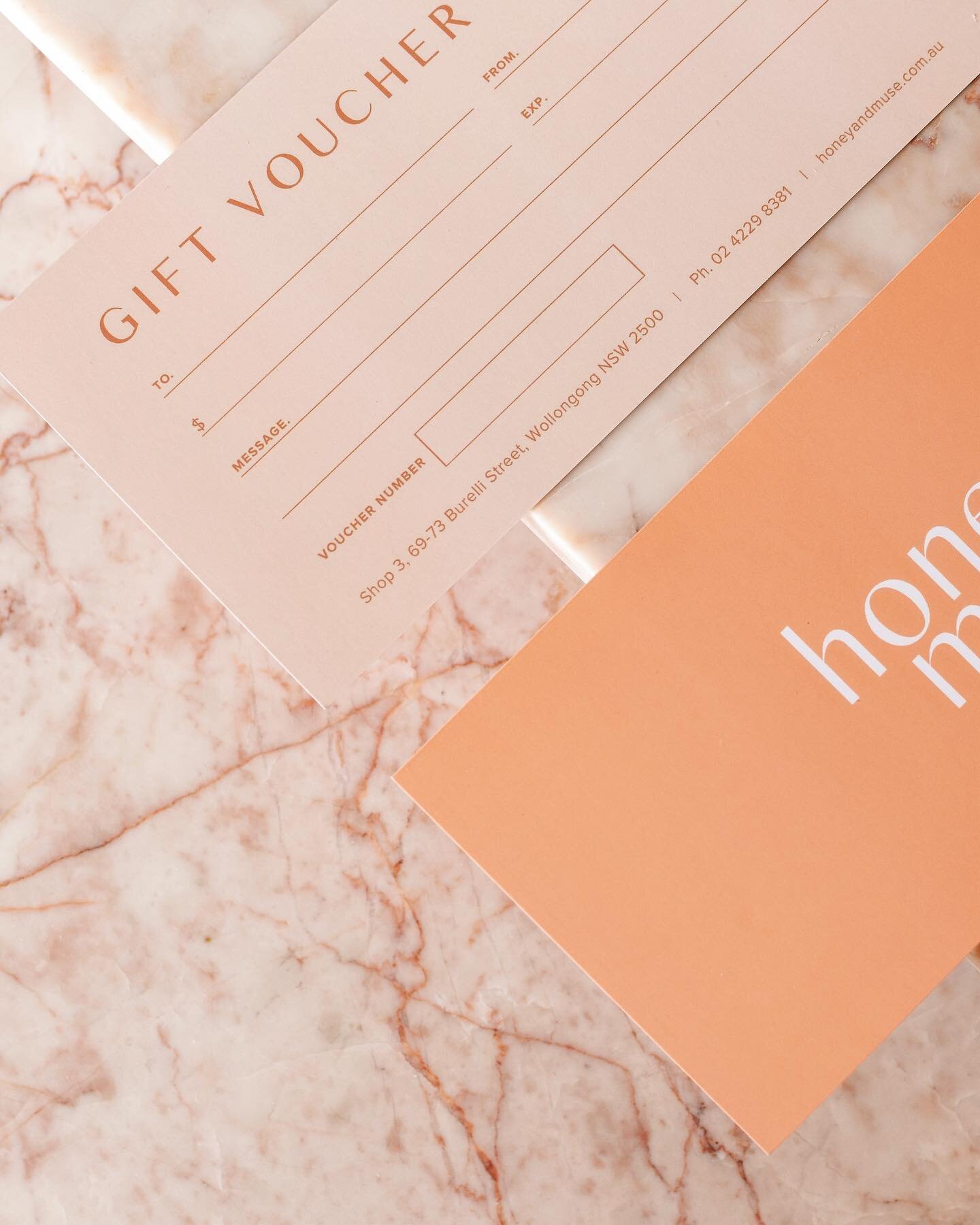 Gift Vouchers always available in store or online. 
Perfect gift for Mothers Day coming up ! 🥰
.
.
.
.
.
#wollongonghair #wollongongbusiness #hairsouthcoast #giftvouchersonline #honeynmusehair