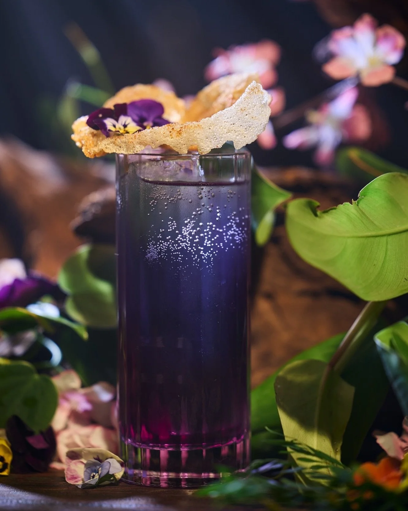 28 Hongkong Street&rsquo;s latest cocktail menu is inspired by talent from the city&rsquo;s burgeoning tattoo scene. 

Pictured above: Petals, Pincers and Parallels, crafted with Brass Lion Singapore Dry &amp; Butterfly Pea Gin, lemongrass cordial, M