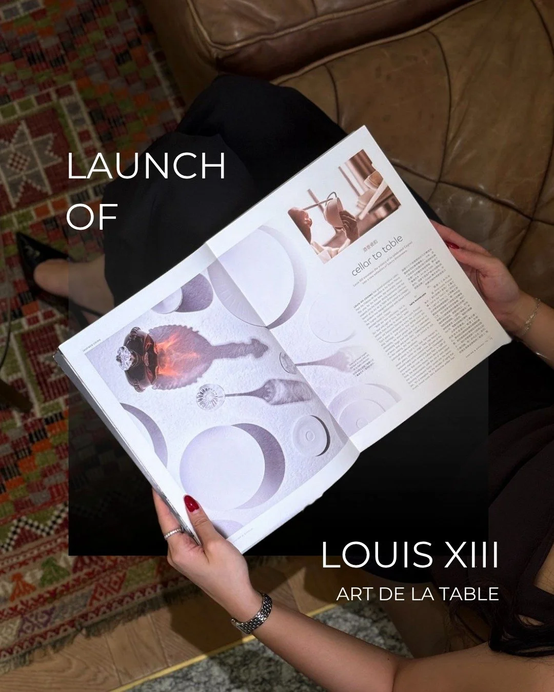 Earlier this year, we unveiled the Louis XIII Art de la Table Collections in Singapore with Chef Zor Tan of one Michelin-starred Restaurant Born.

Captured across @prestigesg, @lofficielhommessg, @pinprestige and @tastingkitchen.