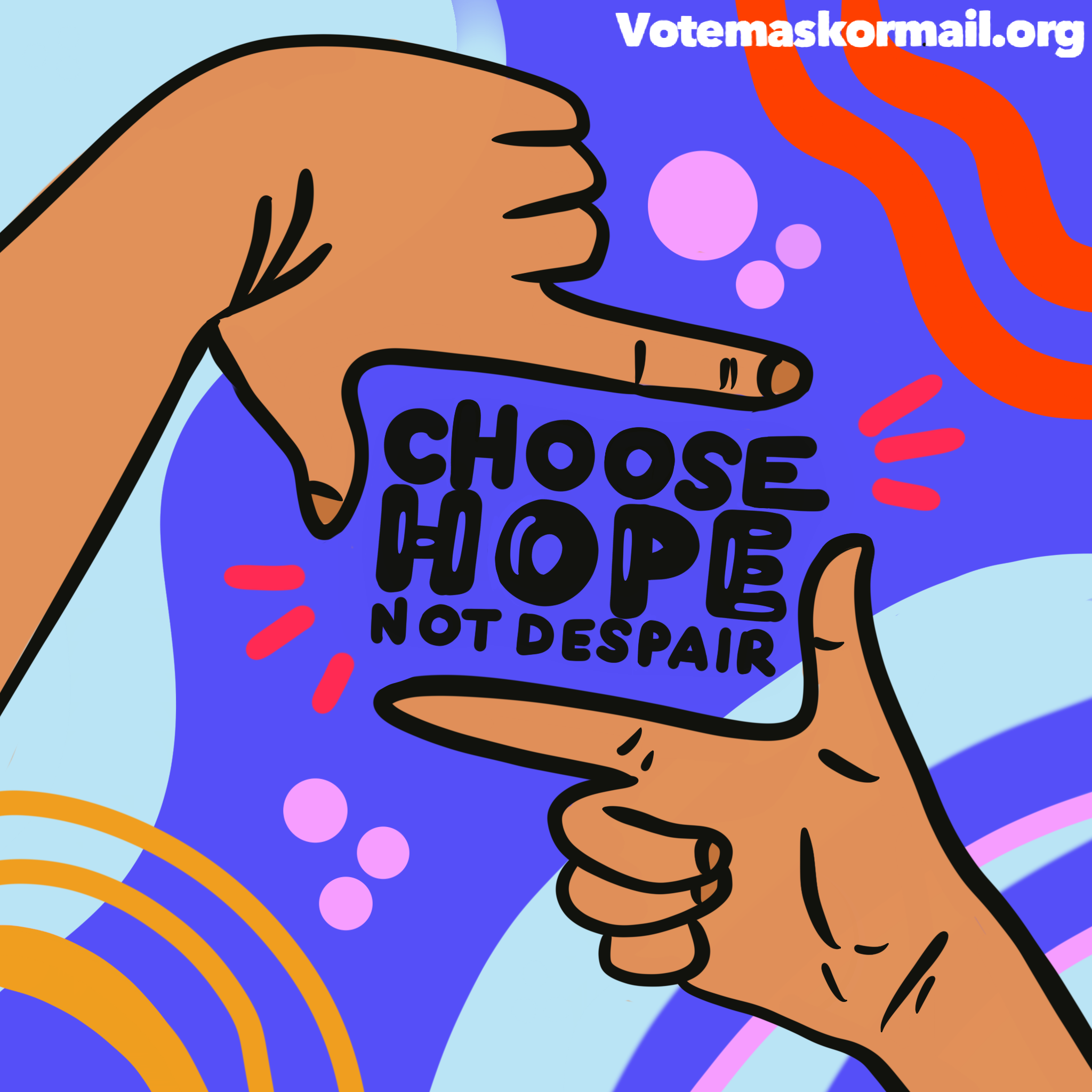    Choose Hope   | Natalie Bui (@nataliepbui) | Digital Illustration Commissioned by Culture Surge 
