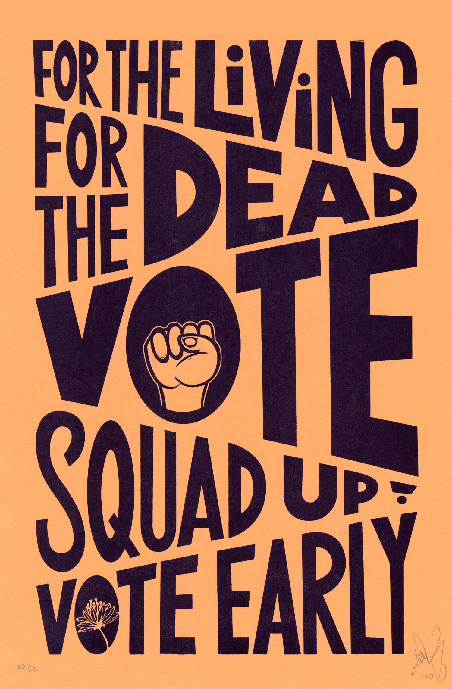   Vote For The Dead   | Favianna Rodriguez (IG: @Favianna1) | Inspired by Culture Surge 