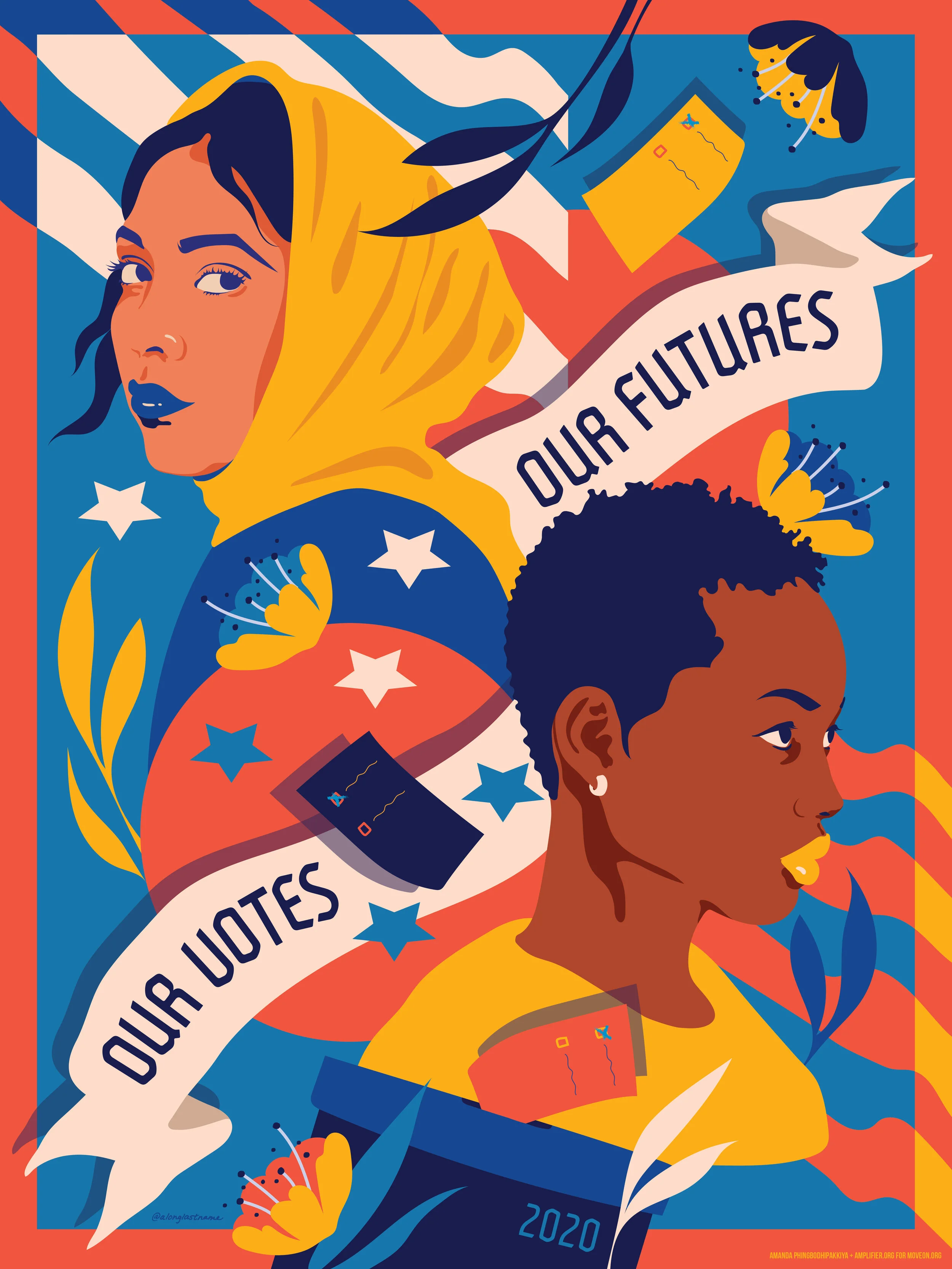    Our Vote Our Future   | Amanda Phingbodhipakkiya | Commissioned by Amplifier Art 